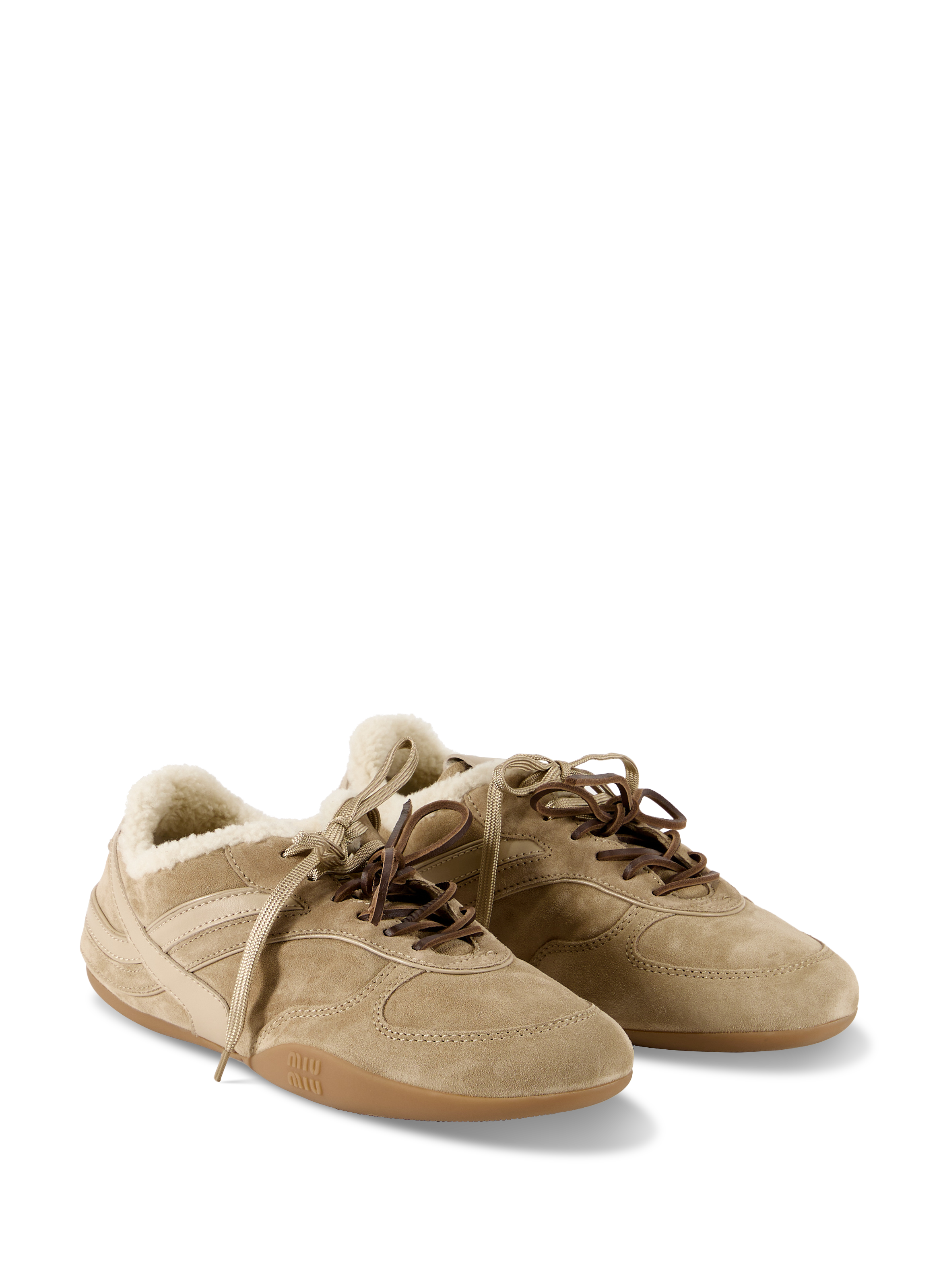 Gymnasius Sneakers MIU MIU Beige
