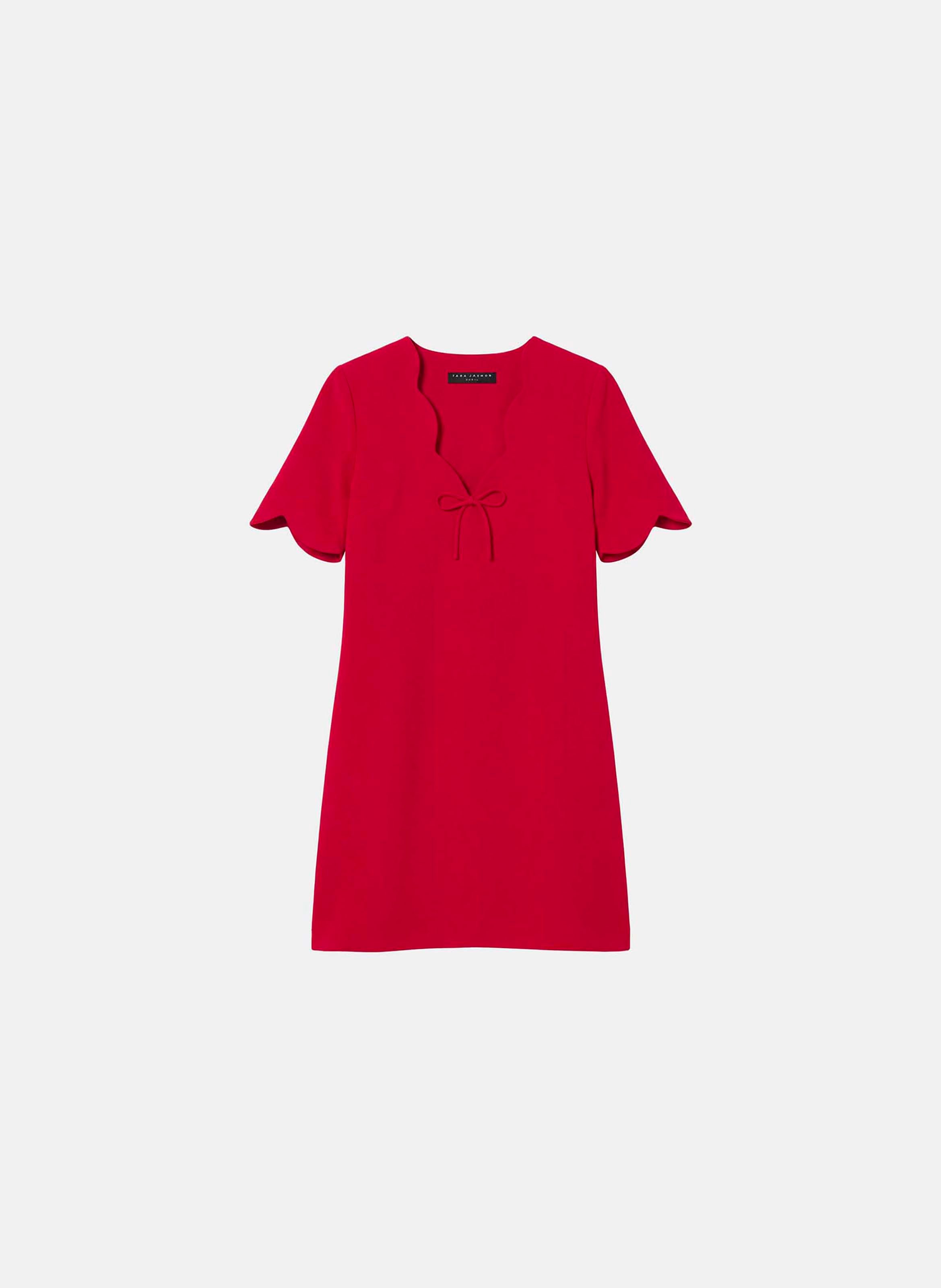 Robe romelina TARA JARMON Rouge