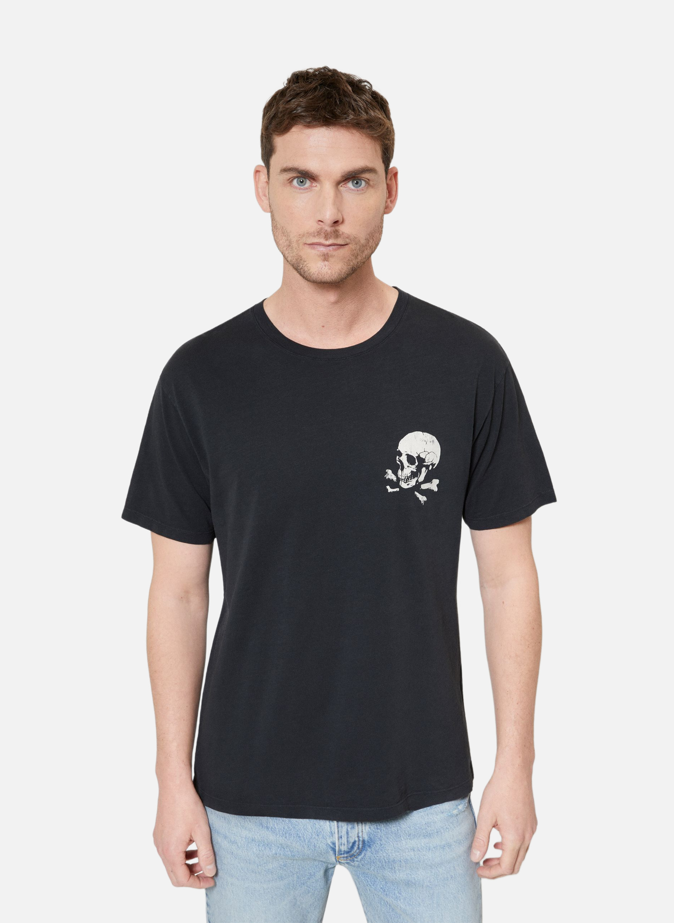 T-shirt avec sérigraphie skull THE KOOPLES Noir