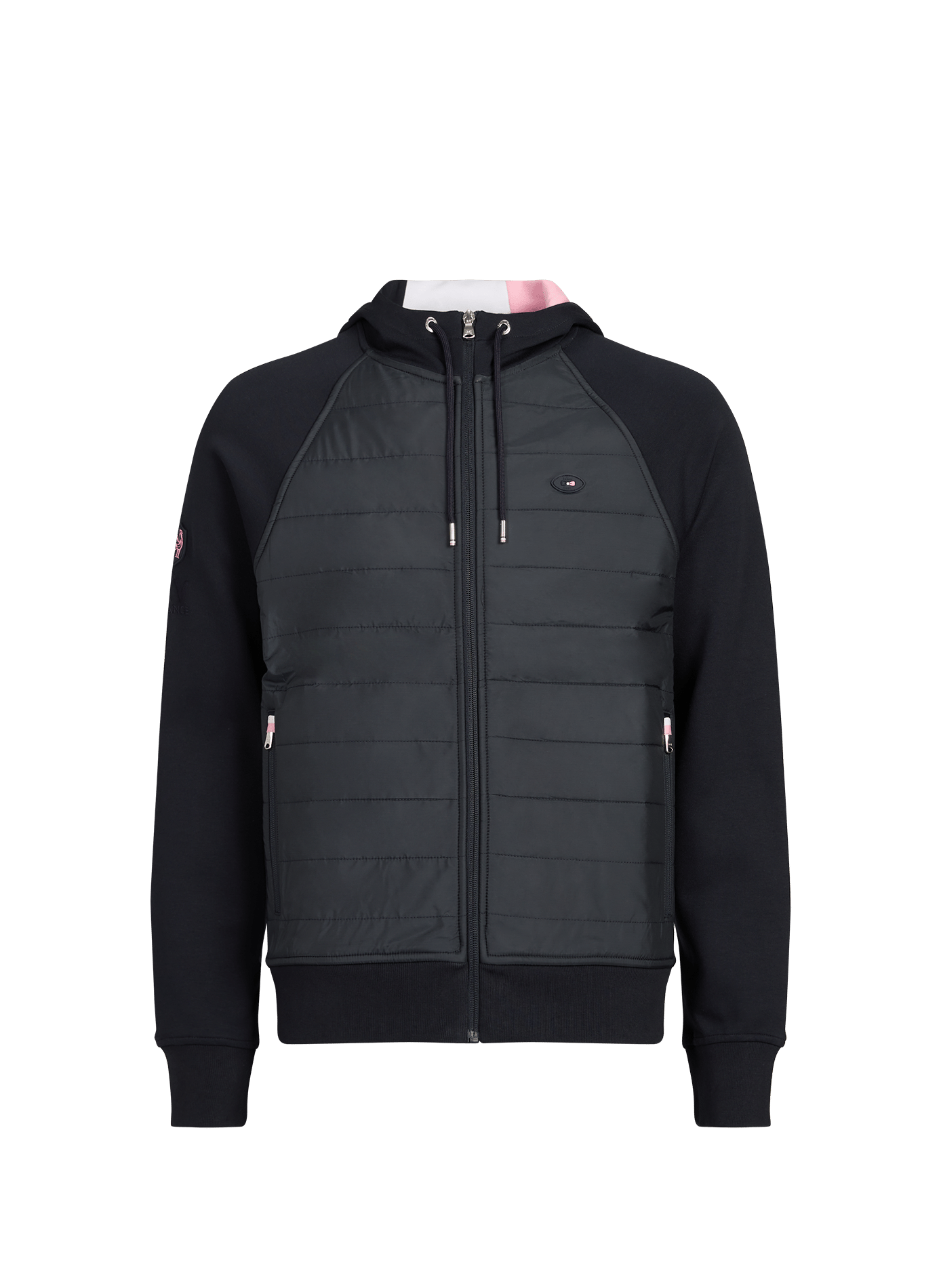 Bi-material sweatshirt EDEN PARK Blue