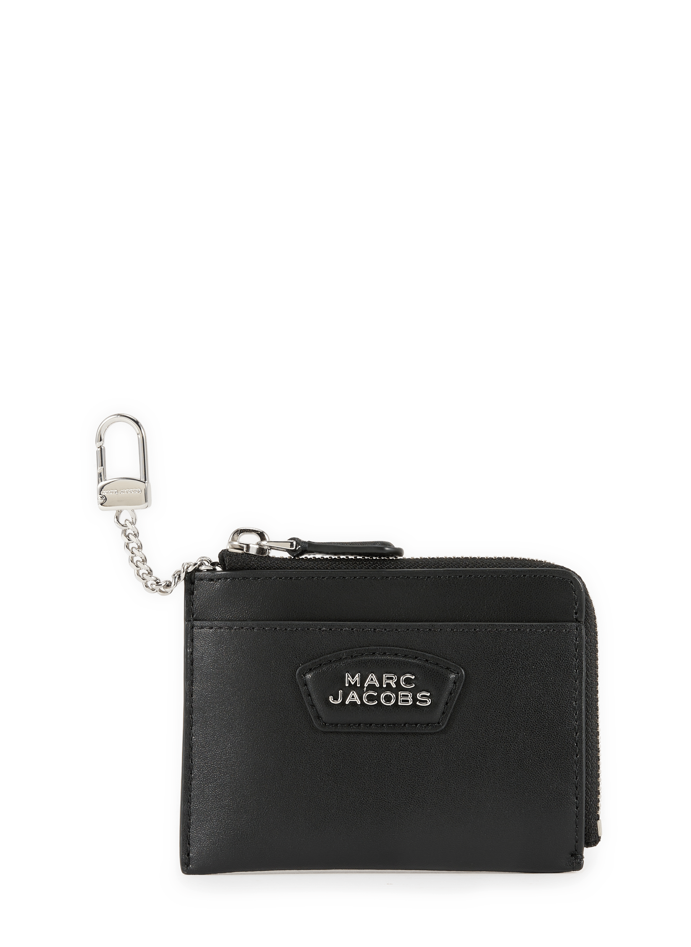 Top Zip leather coin purse MARC JACOBS Black