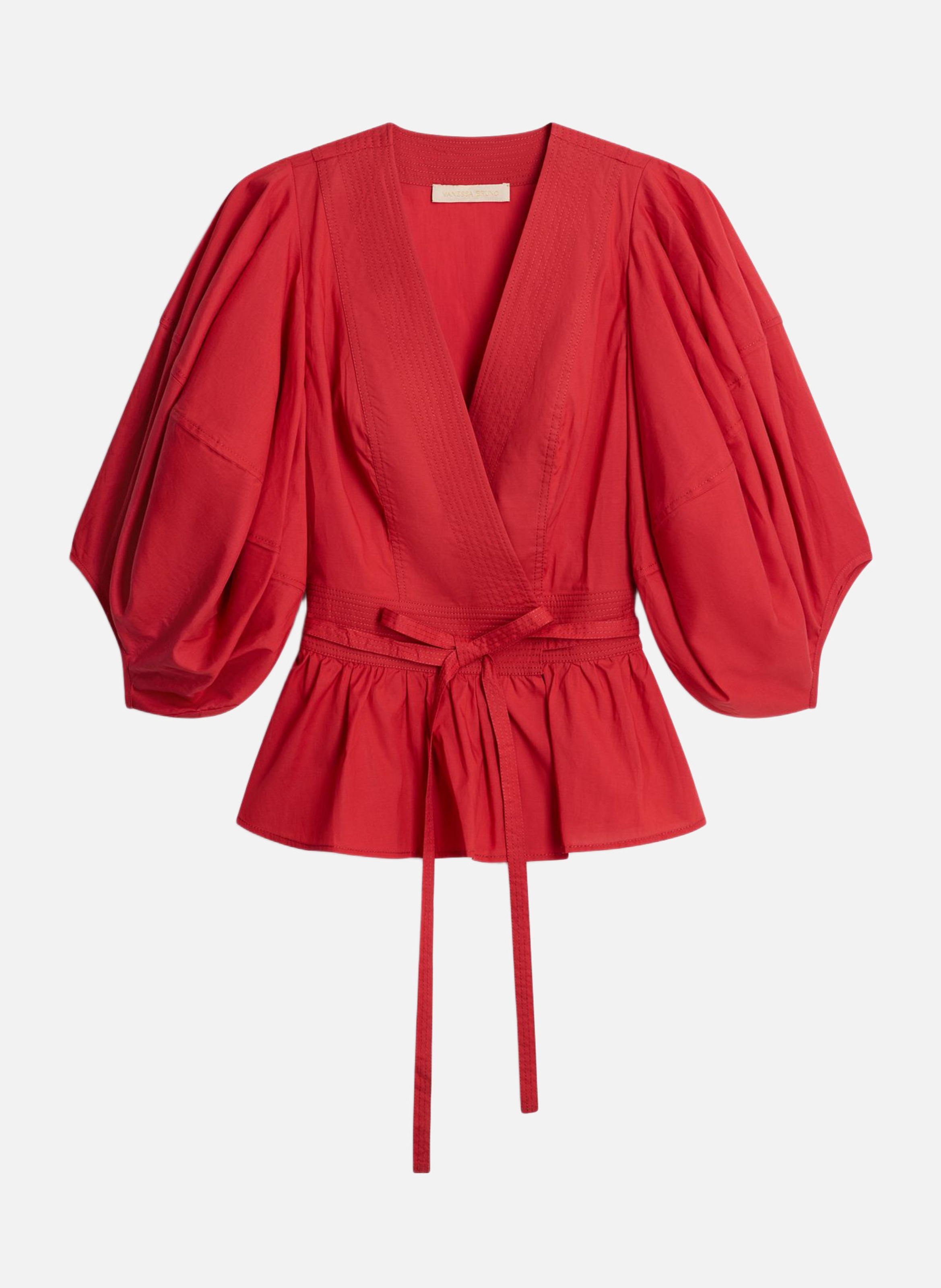 Blouse gunner VANESSA BRUNO Rouge