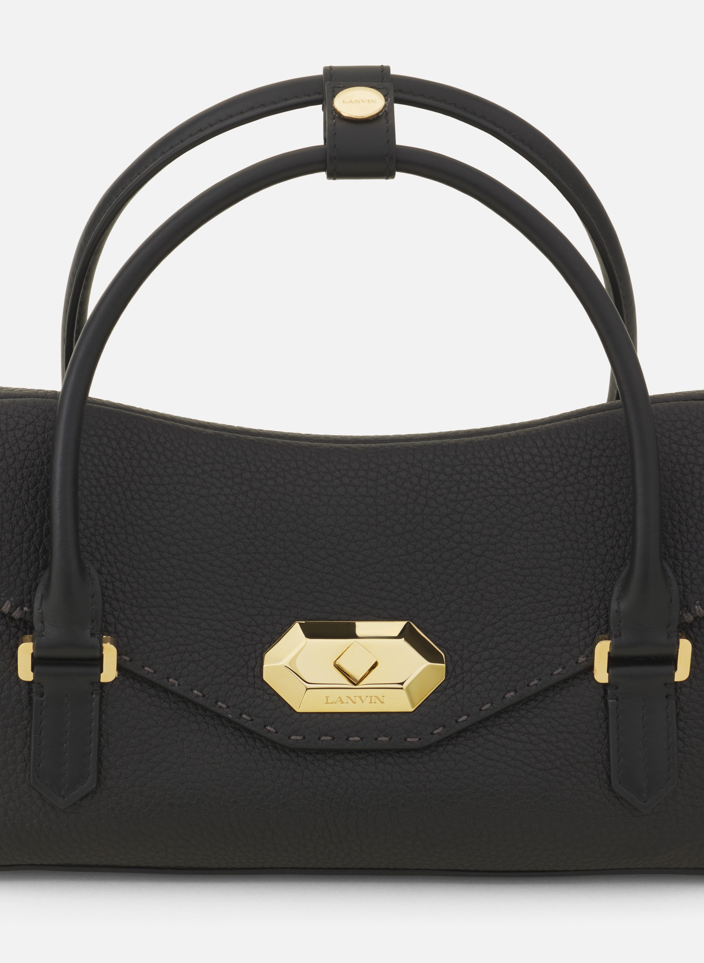Sac le confident by lanvin 26 en cuir LANVIN Noir