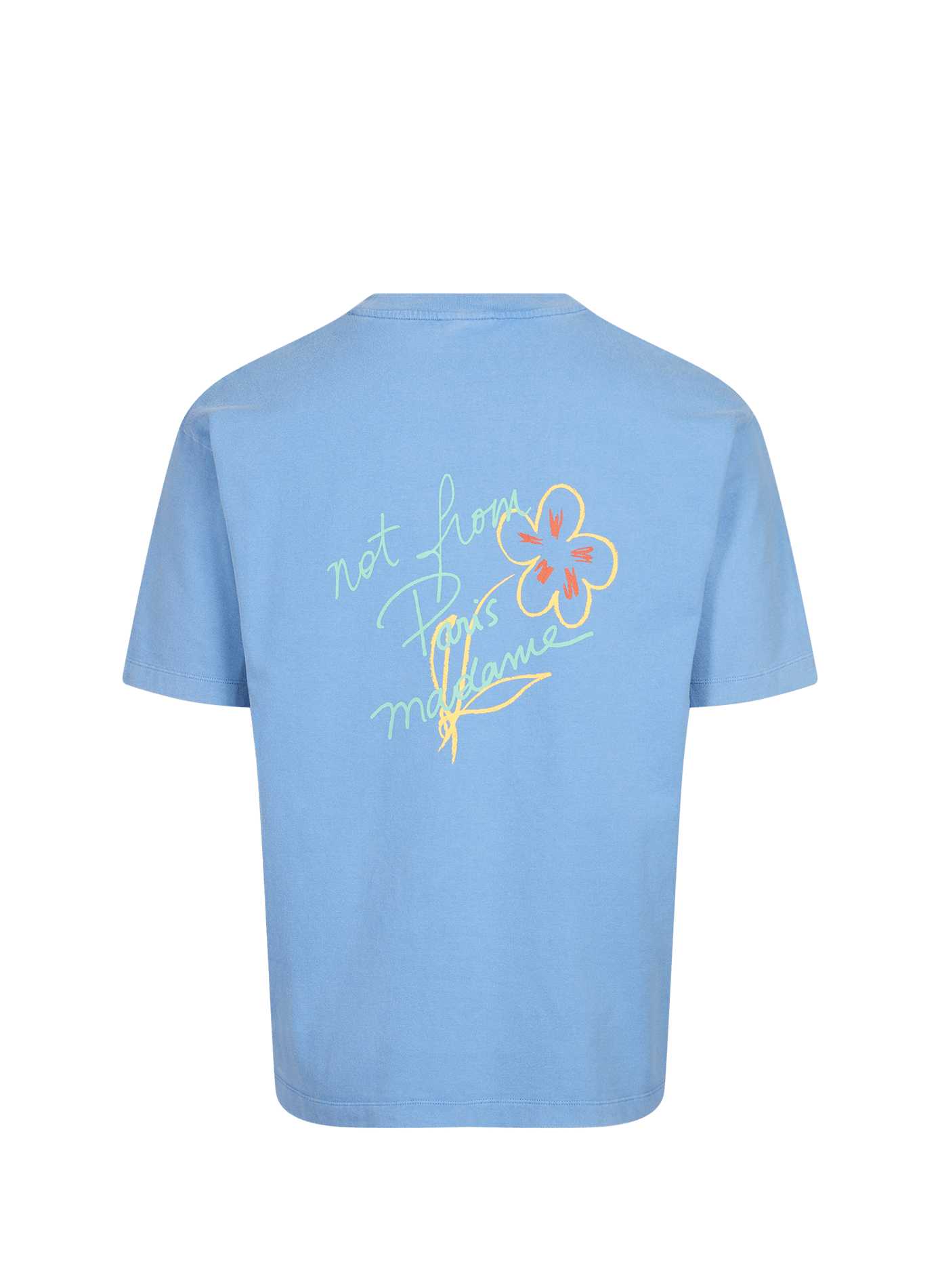 Cotton T-shirt DROLE DE MONSIEUR Blue