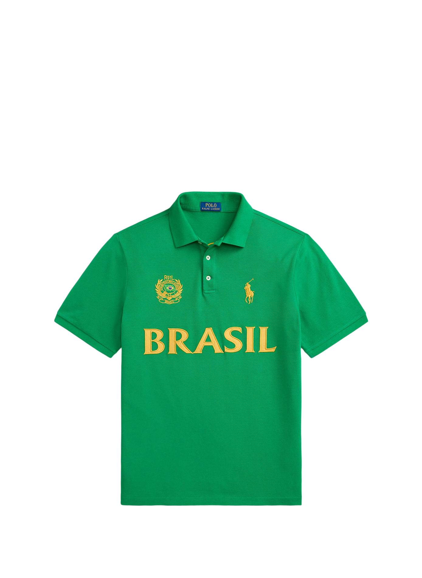 Brazil Cotton Rugby Polo POLO RALPH LAUREN Green