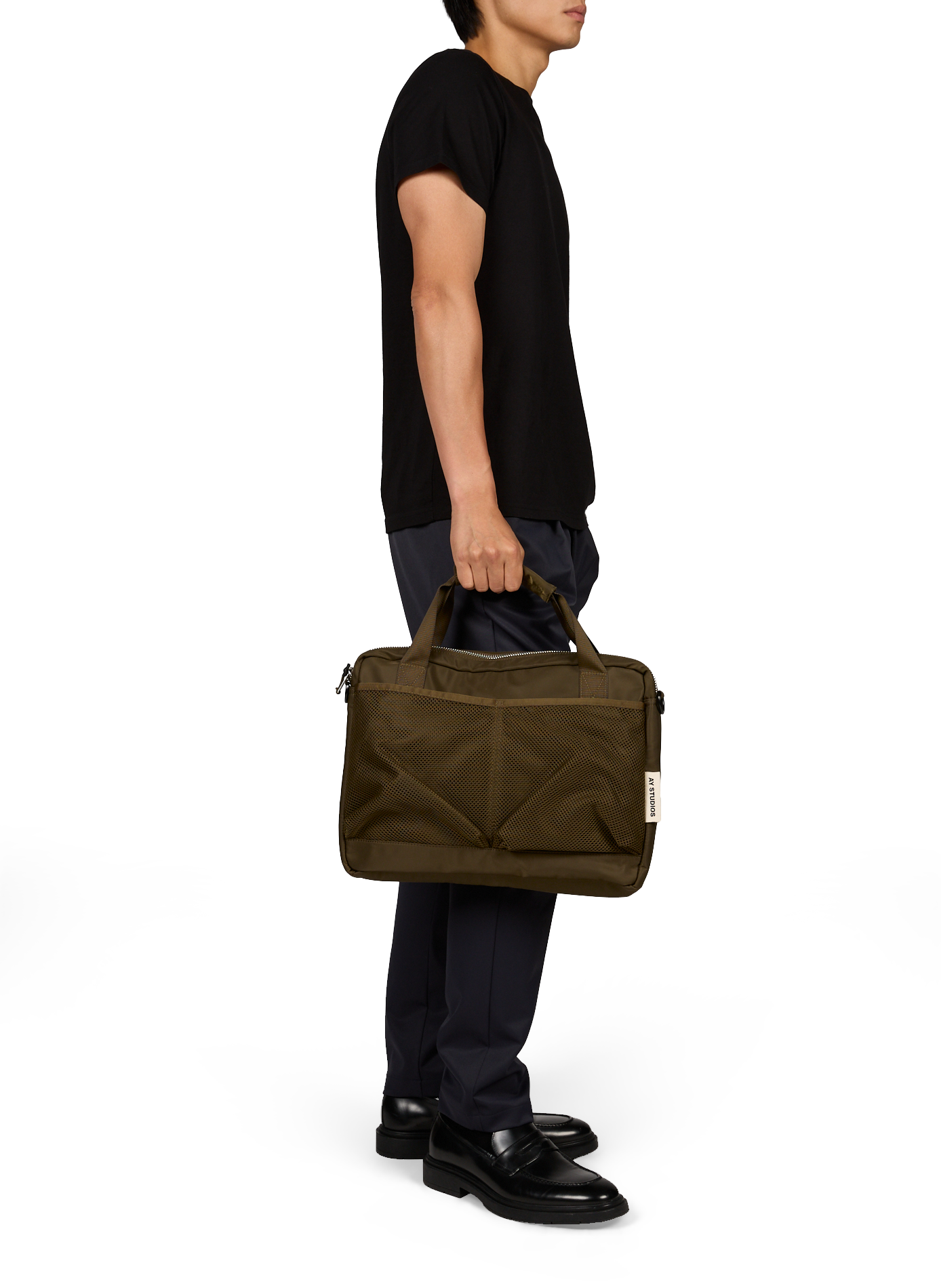 Sac pour ordinateur imperméable AY STUDIOS Kaki