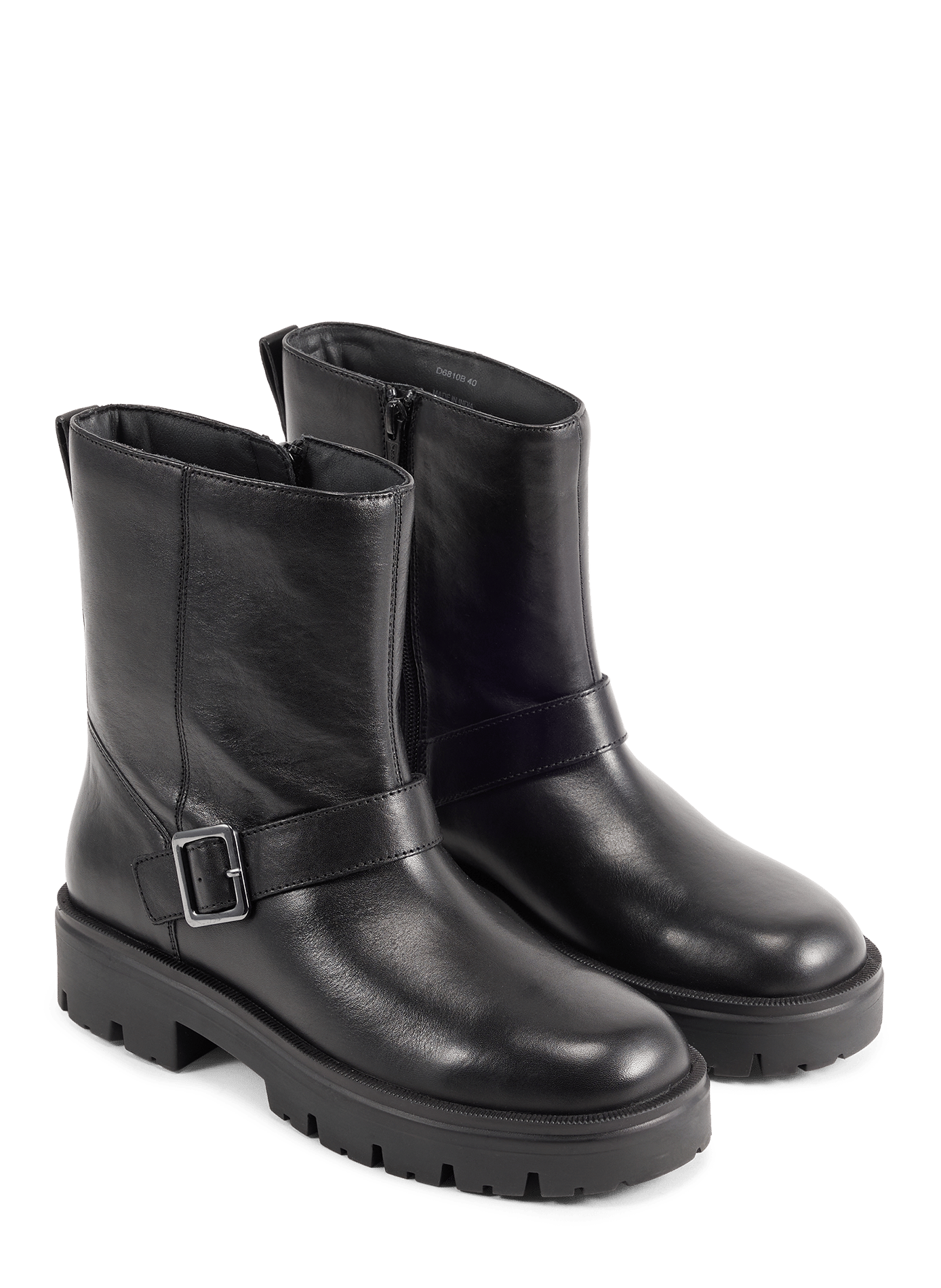Buckle Ankle Boots Klargena GEOX Black