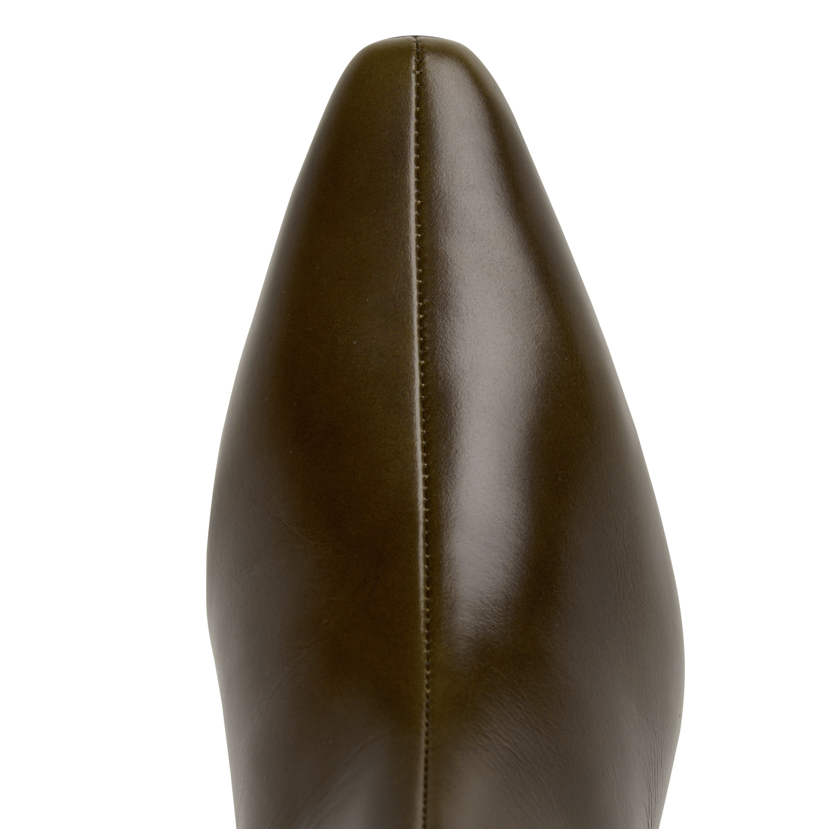Bottines zippées en cuir emilie | Vert BOBBIES Femme