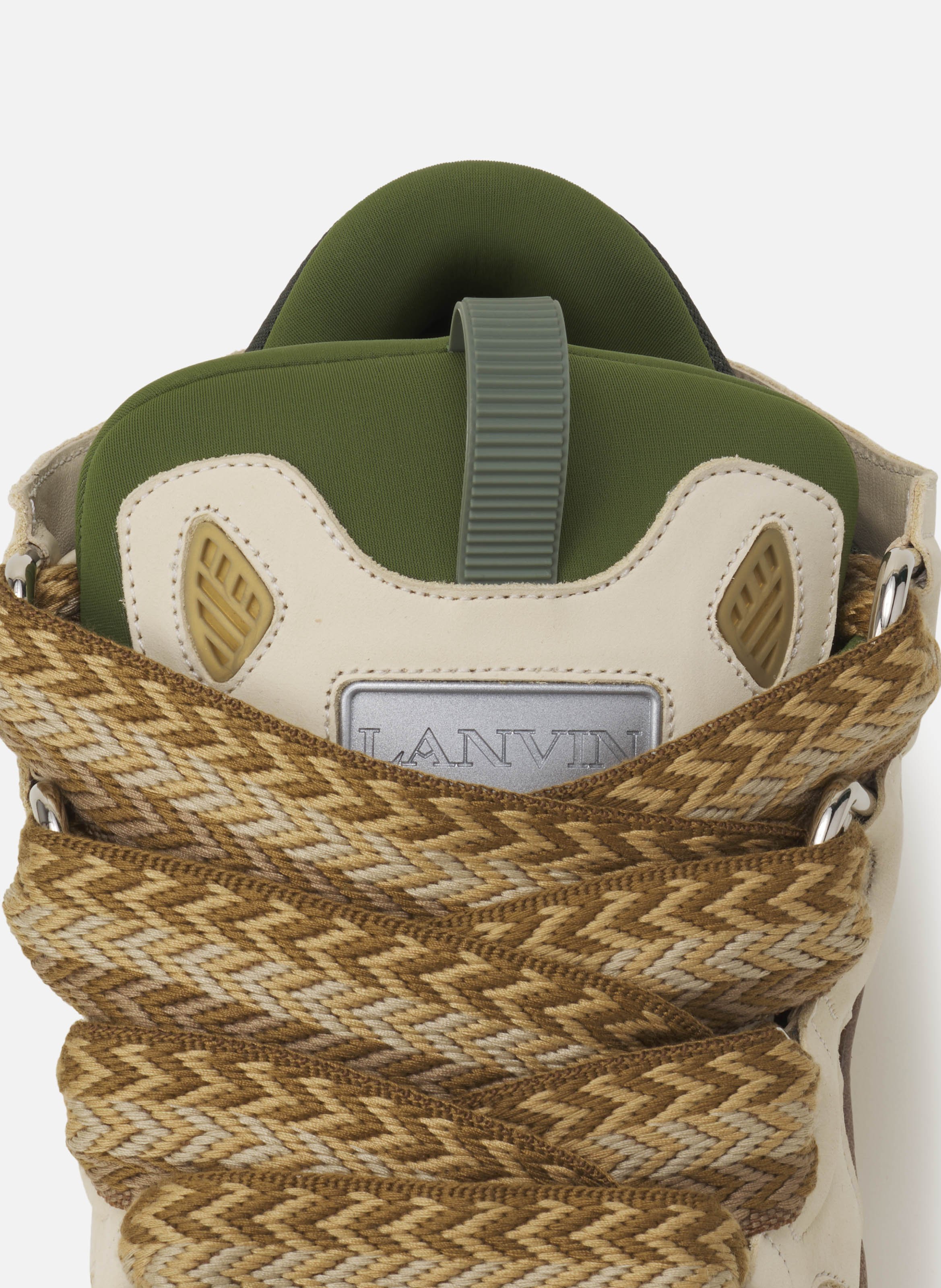 Sneakers curb en cuir LANVIN Blanc