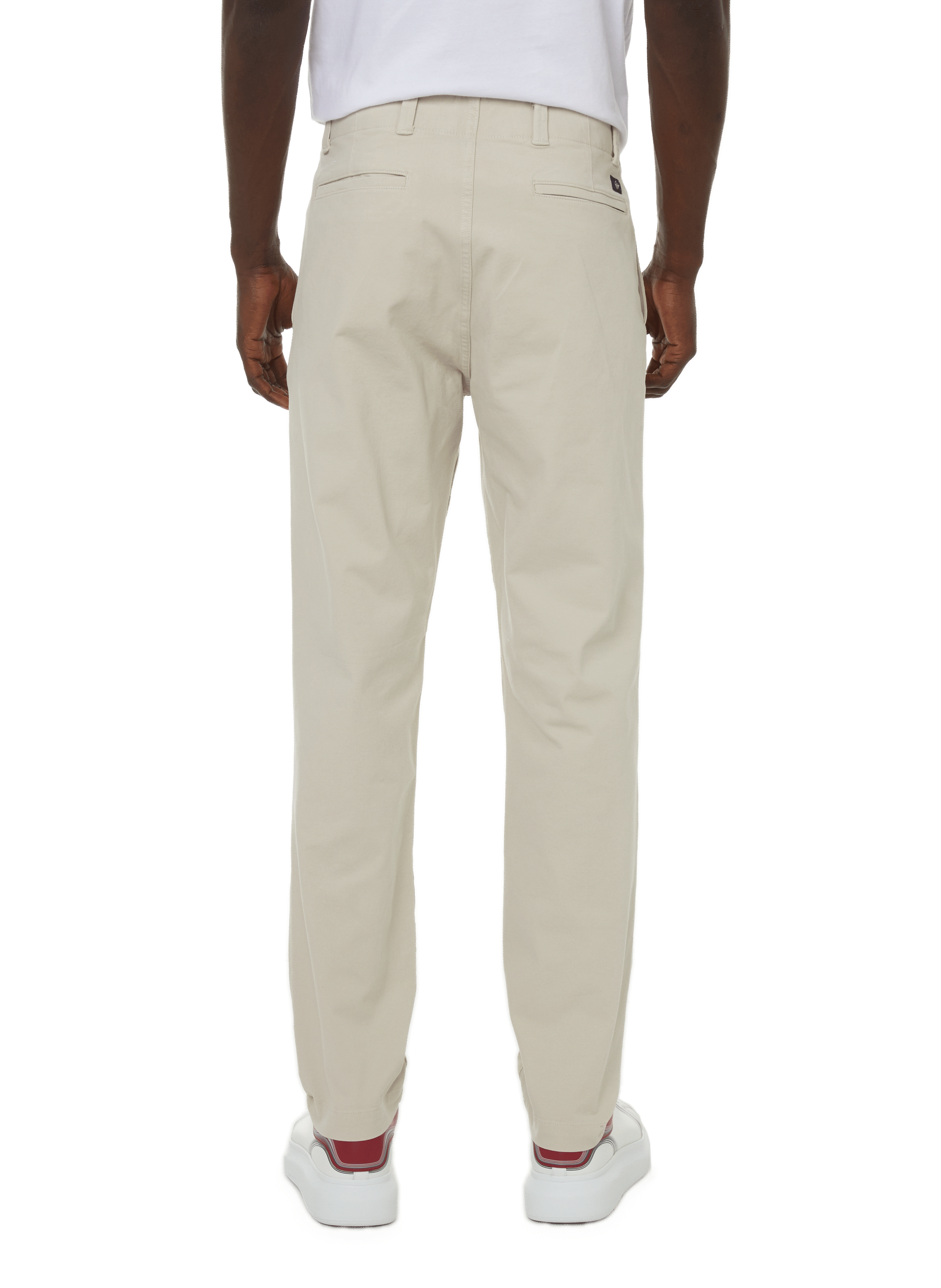 Slim-fit cotton trousers DOCKERS White