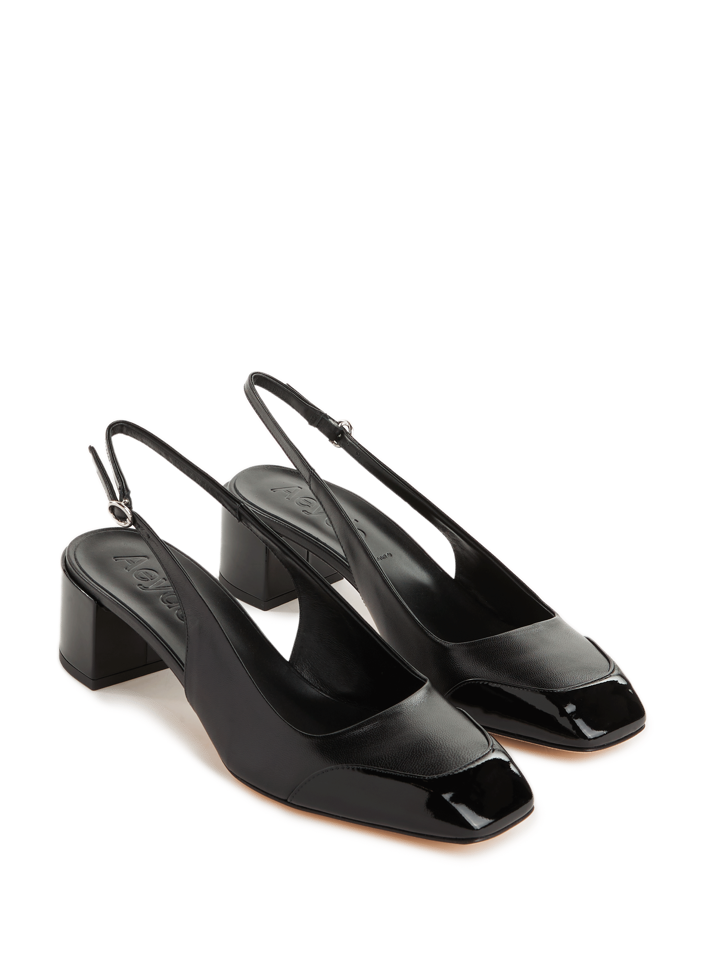 Leather heels  AEYDE Black