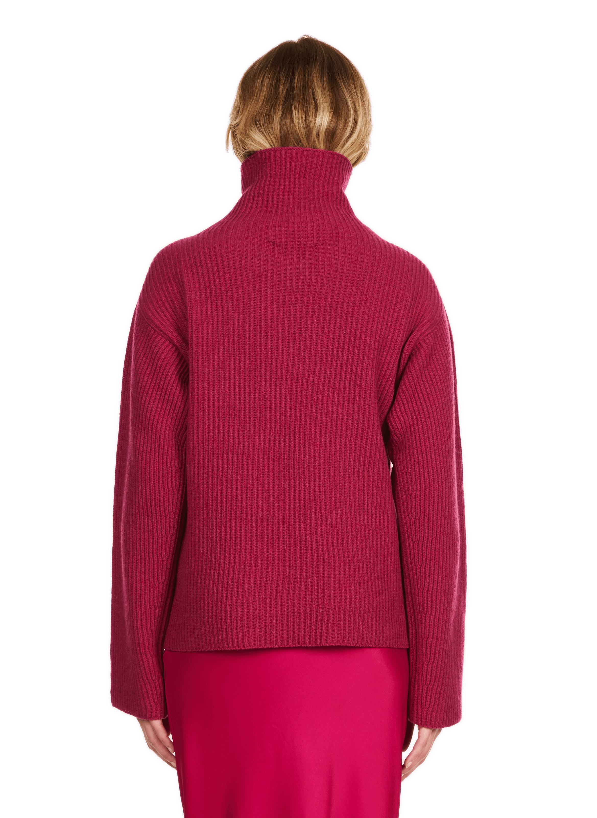 Pull en laine Seran SAISON 1865 Rose