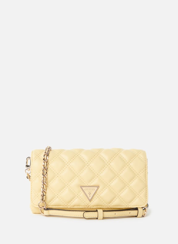 Poche bandoulière matelassée Jaune by GUESS GUESS Poche bandoulière matelassée Jaune