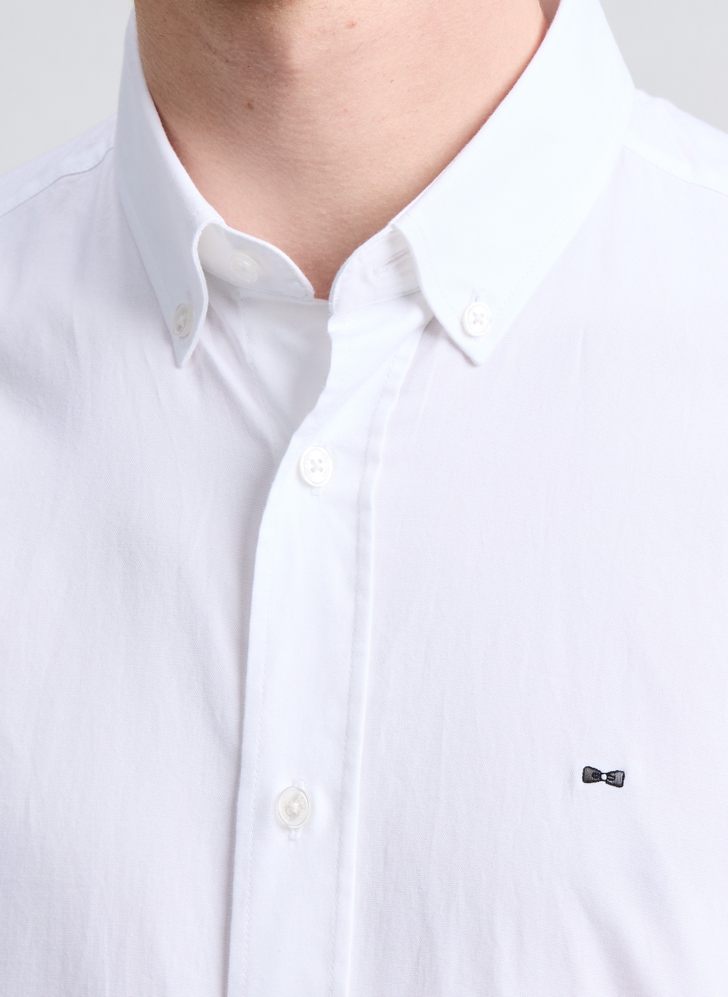 Chemise en coton EDEN PARK Blanc