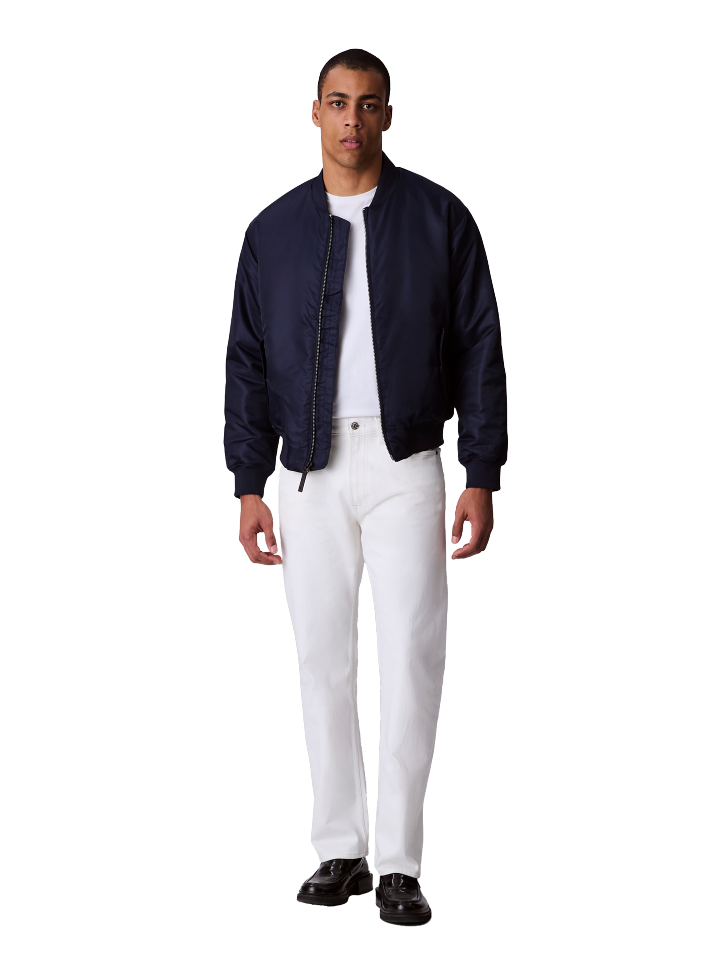 Contrast Jeans CALVIN KLEIN White