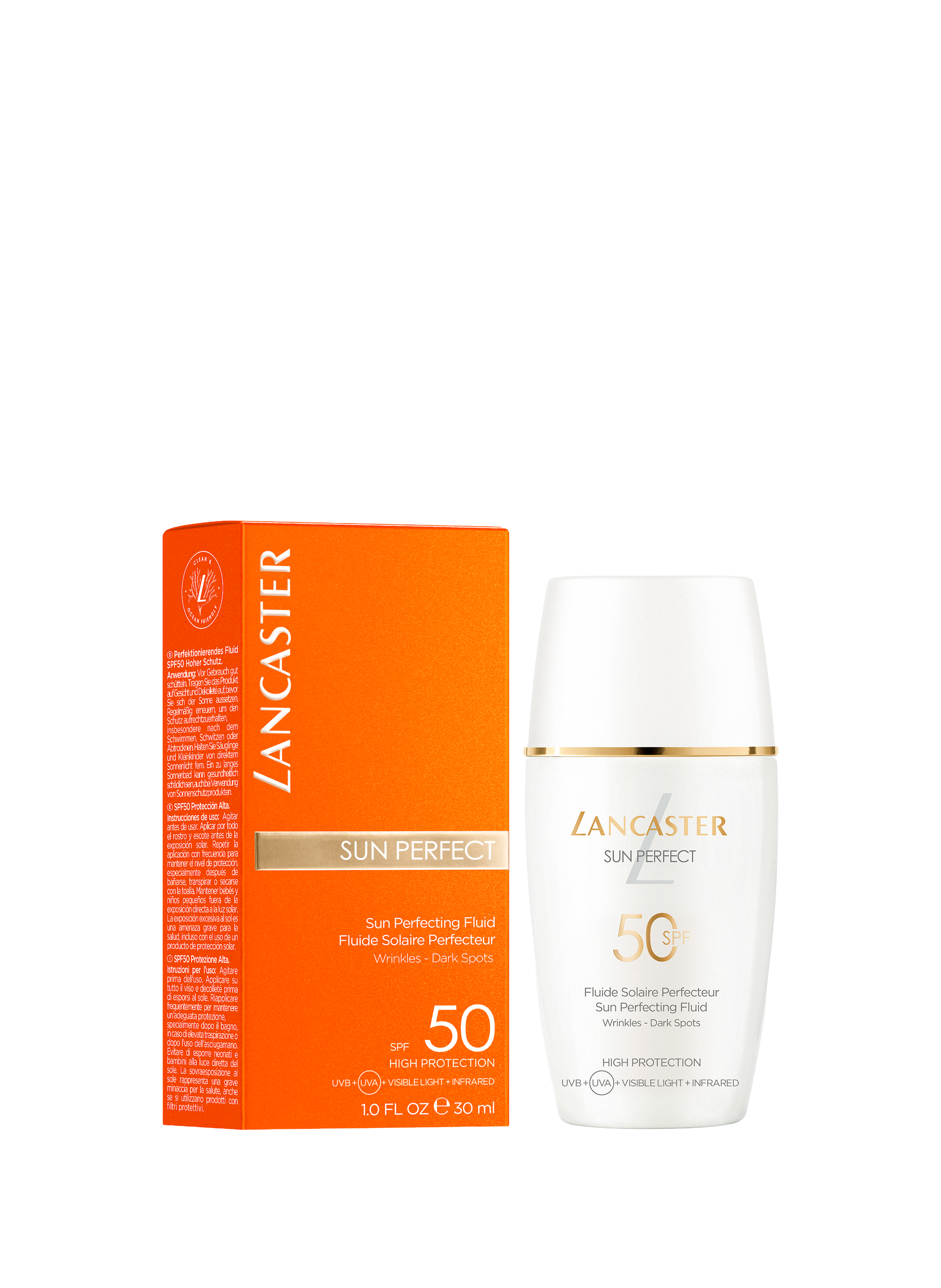 Sun Perfect Tinted Fluid - Face Sun Protection SPF50 LANCASTER No color