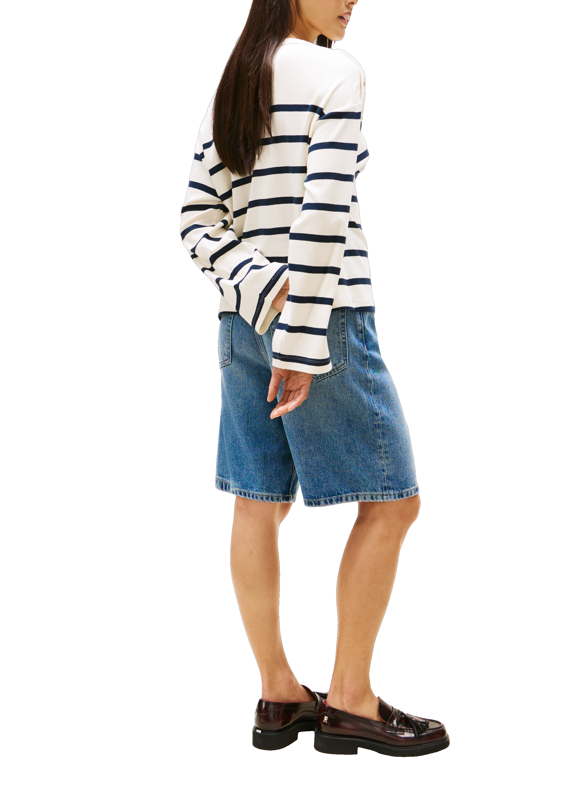 Striped cotton top TOMMY HILFIGER Multicolour