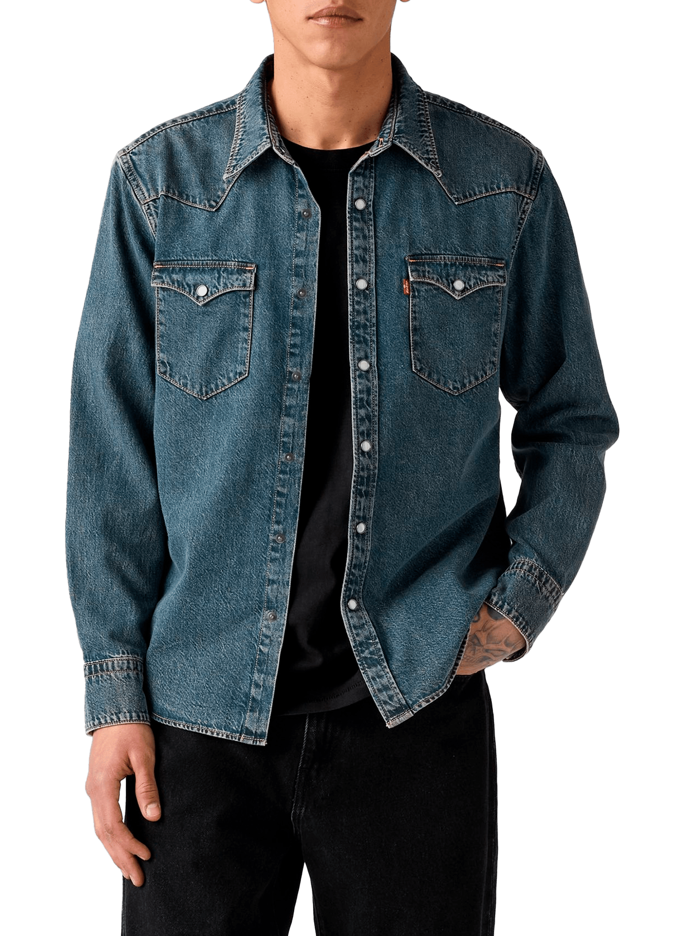LEVI'S Chemise en jean Bleu