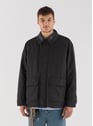 Classic collar Gazed coat | Black by SAISON 1865 SAISON 1865 Classic collar Gazed coat | Black