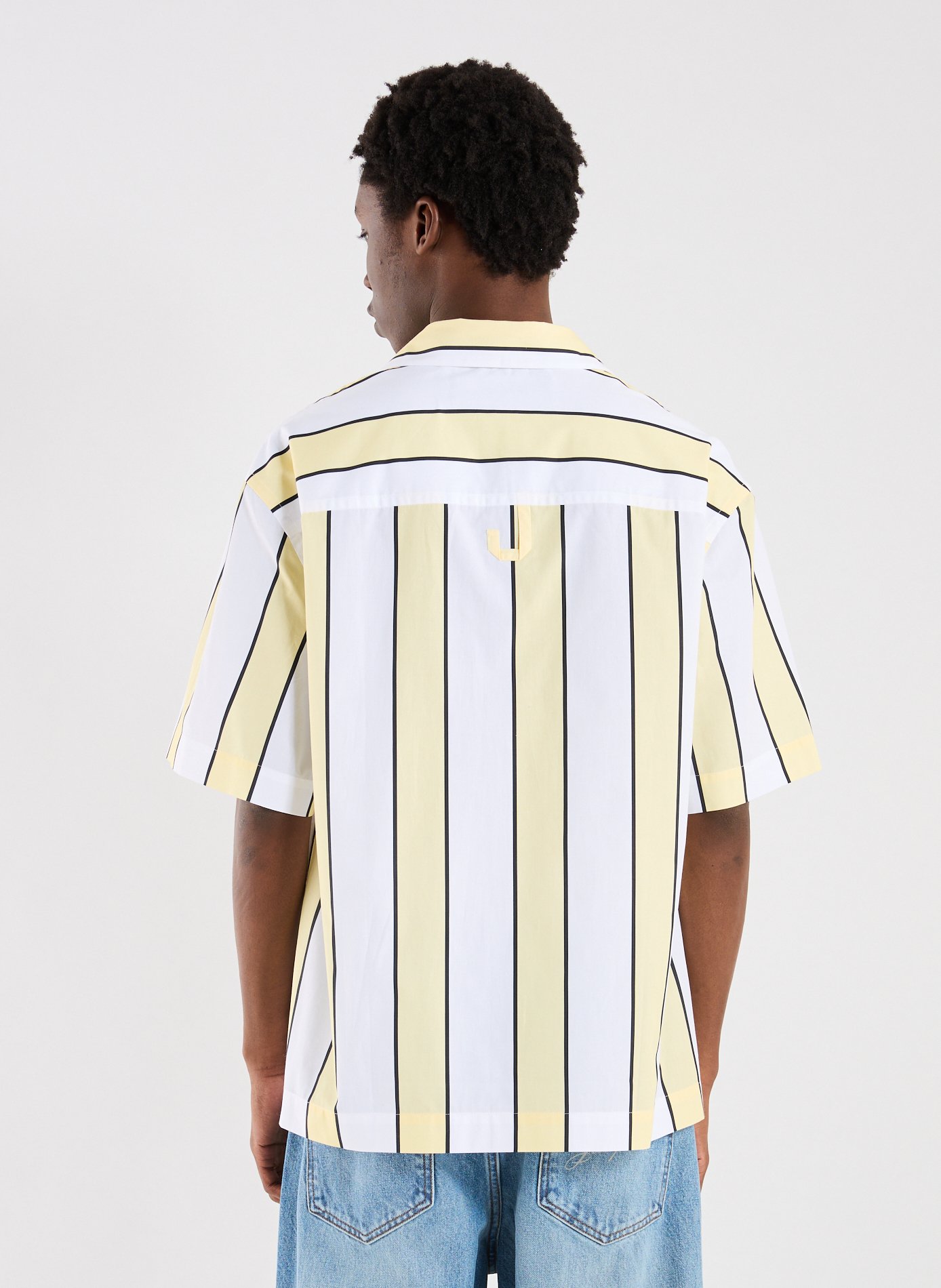 The denim shirt in cotton JACQUEMUS Multicolour