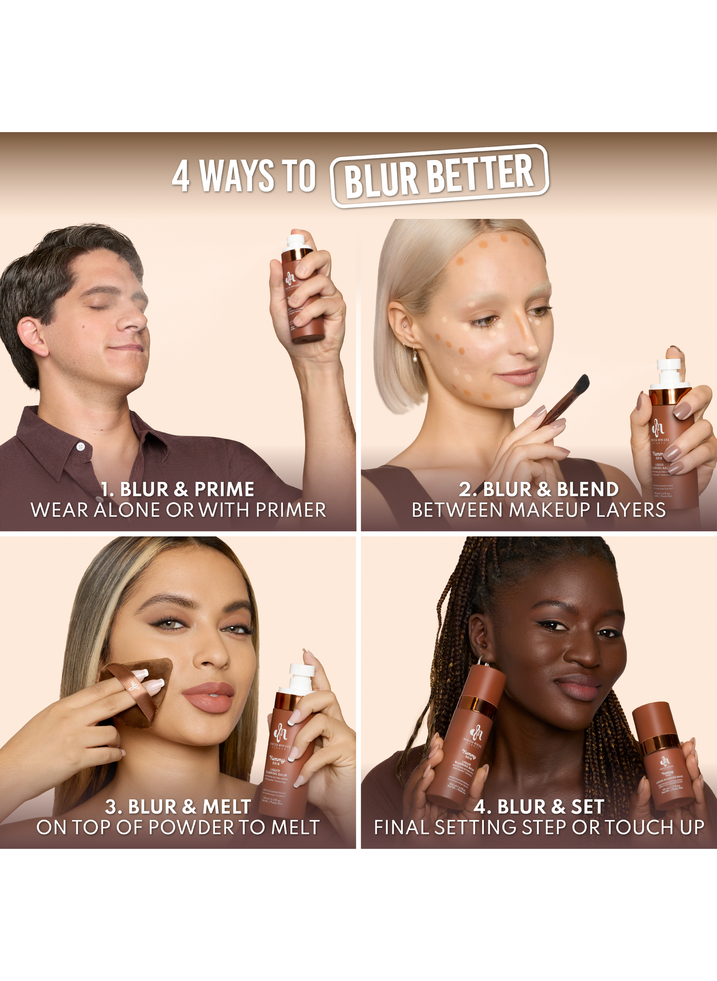 DANESSA MYRICKS Dmb Yummy Skin Liquid Blurring Balm Setting Spray No color