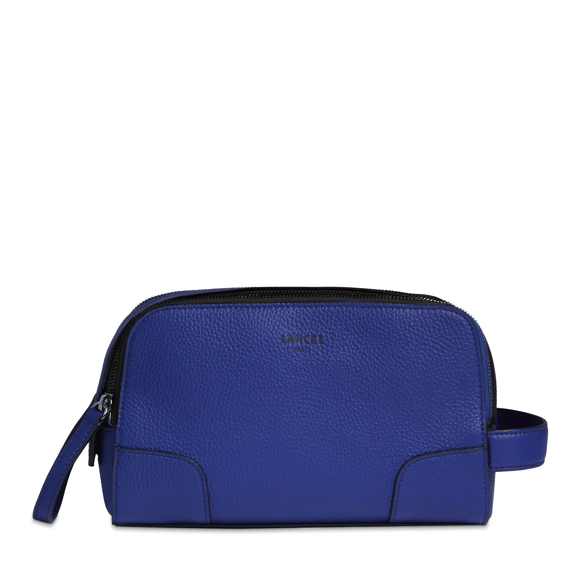 LANCEL Trousse de toilette charlie de lancel en cuir Bleu