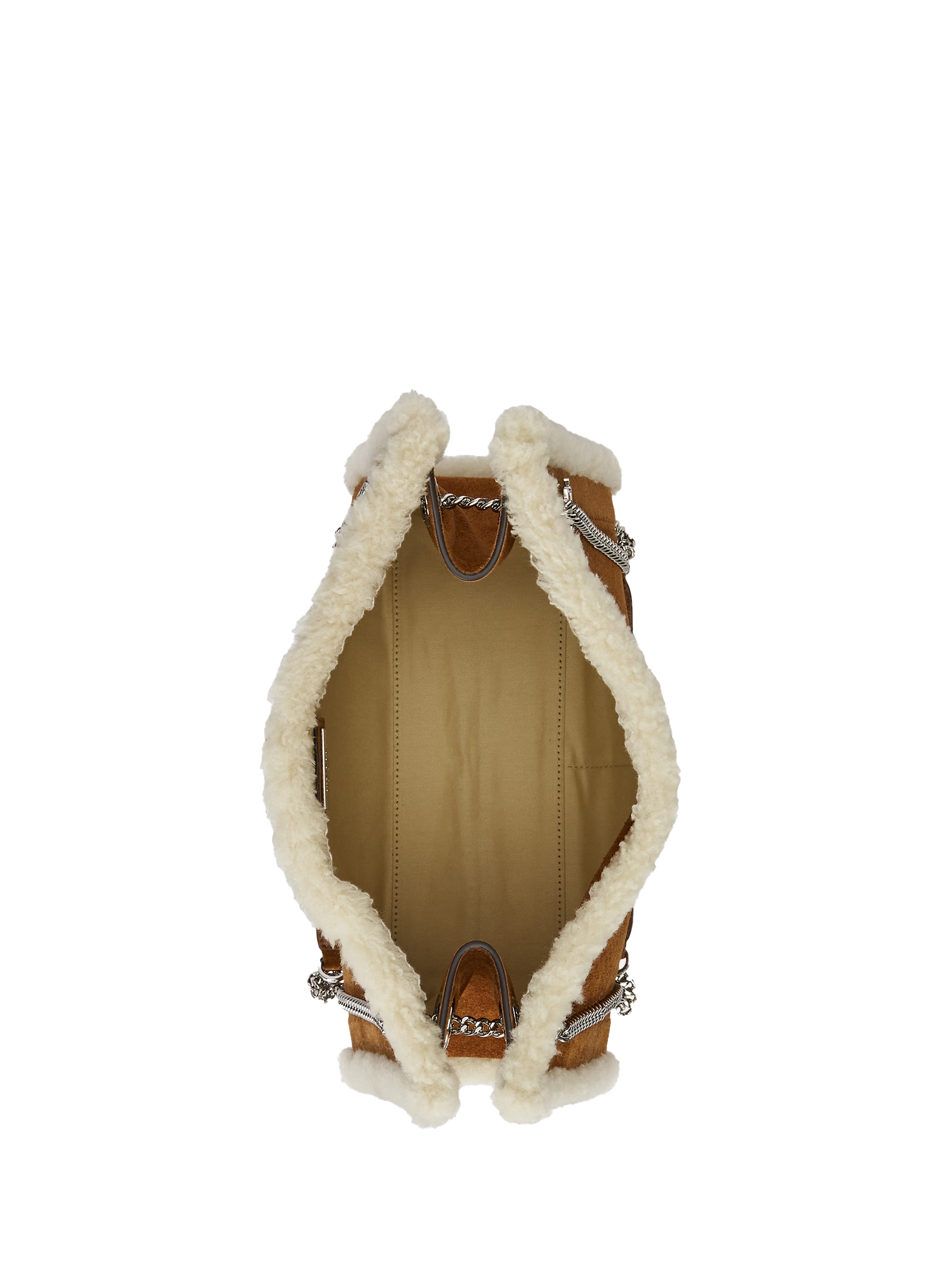 Sac cabas en cuir de vache LAUREN Marron