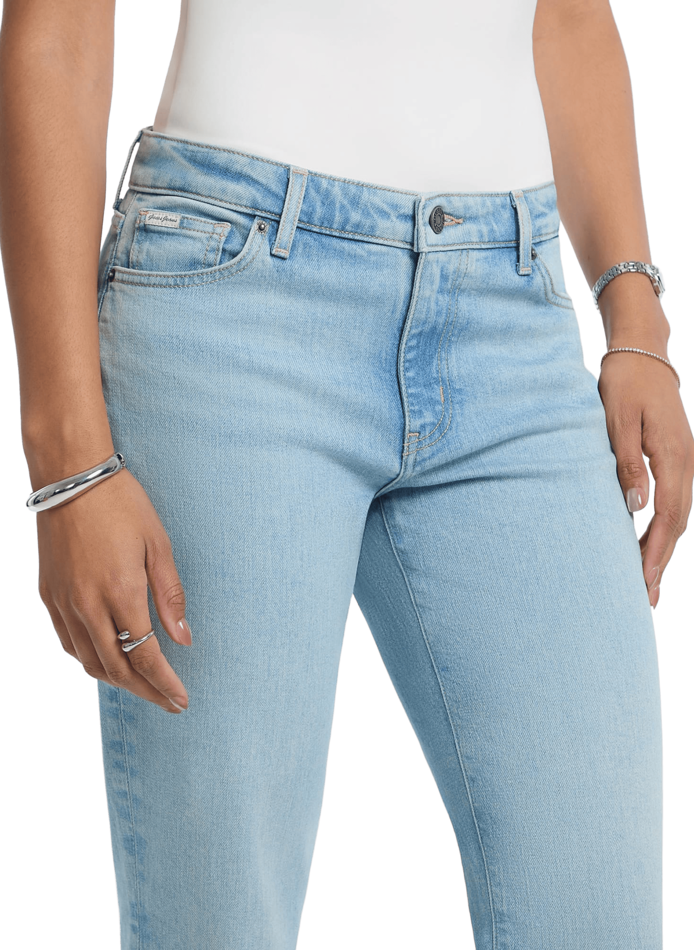 Contrast Jeans GUESS Blue