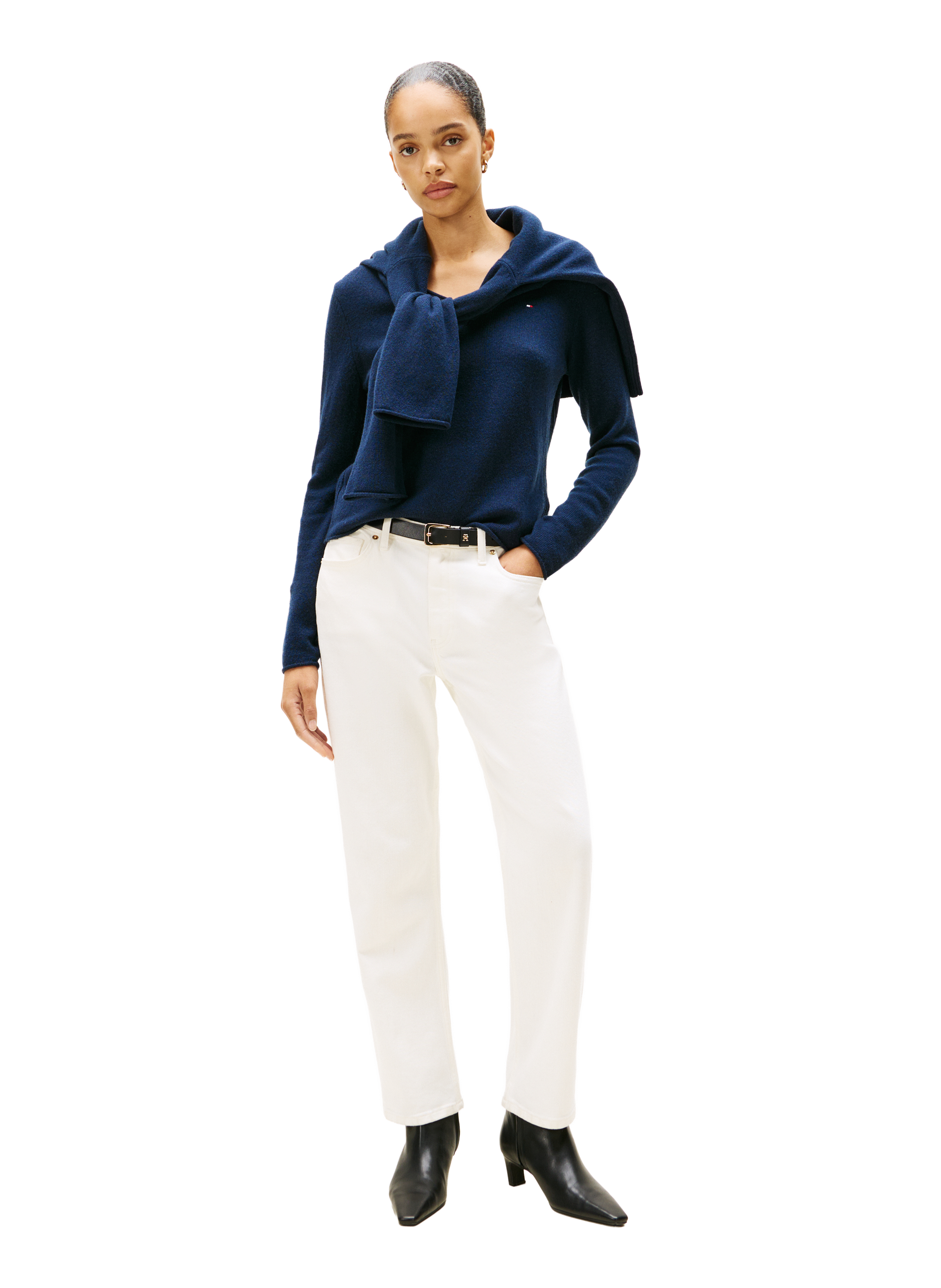 Crew-neck jumper TOMMY HILFIGER Blue