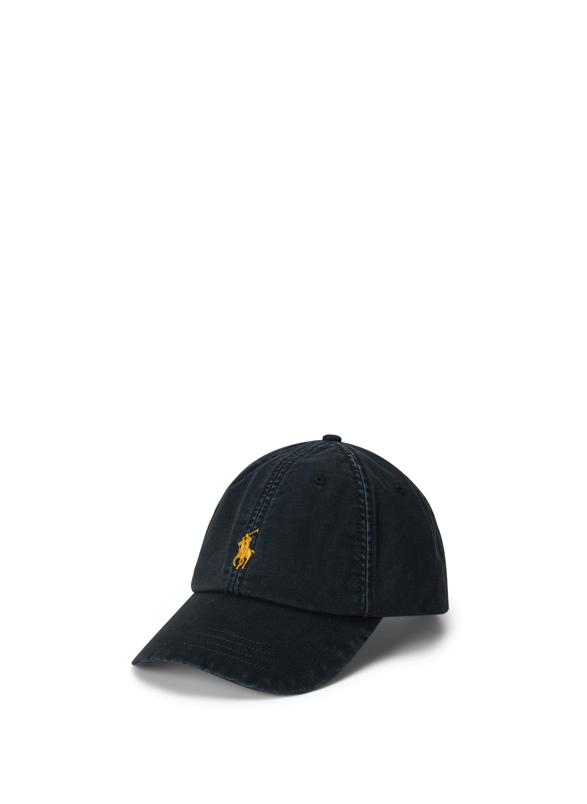 Casquettes à logo en coton POLO RALPH LAUREN Noir