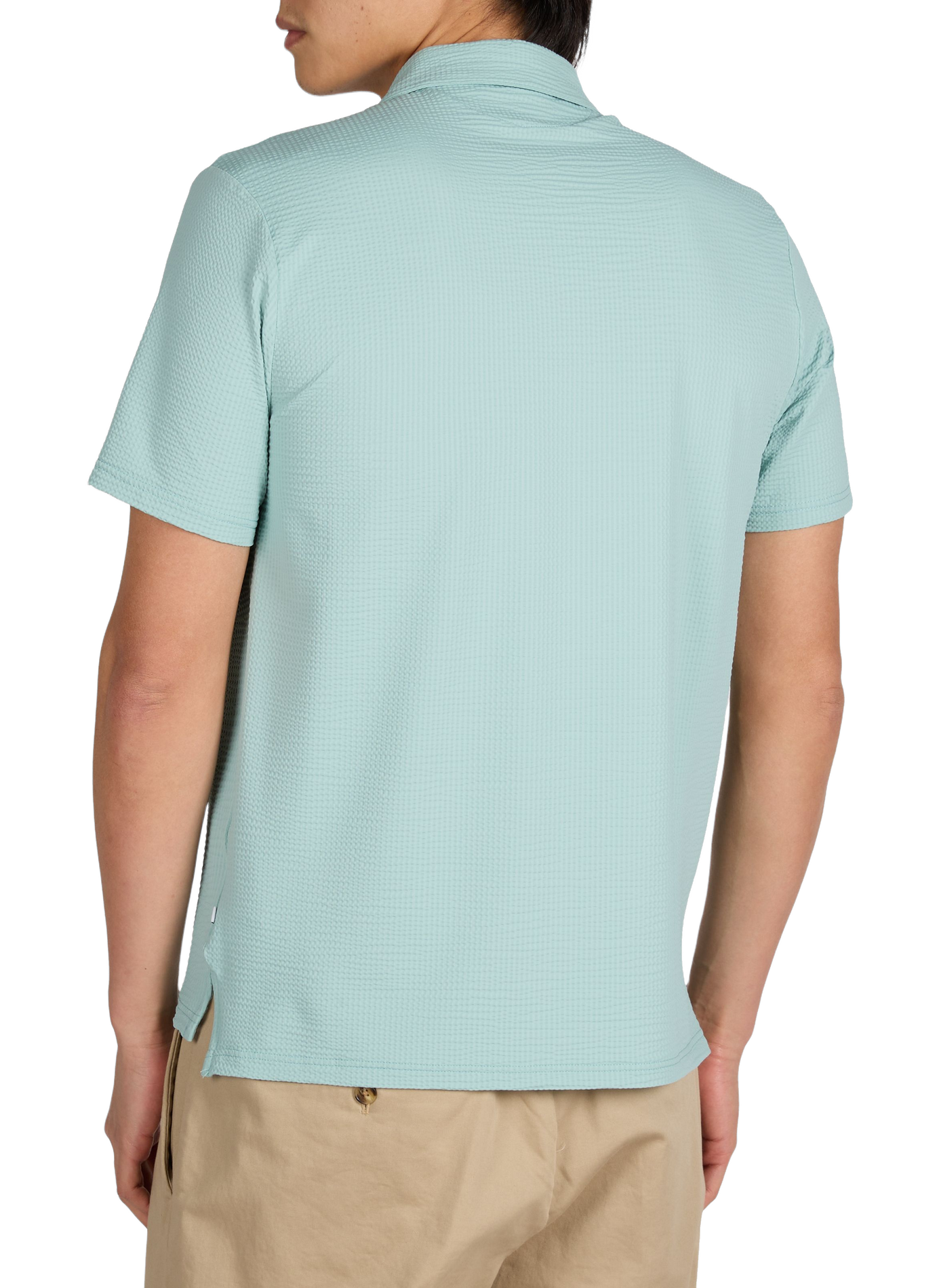 Short-sleeved classic collar shirt 1789 CALA Green