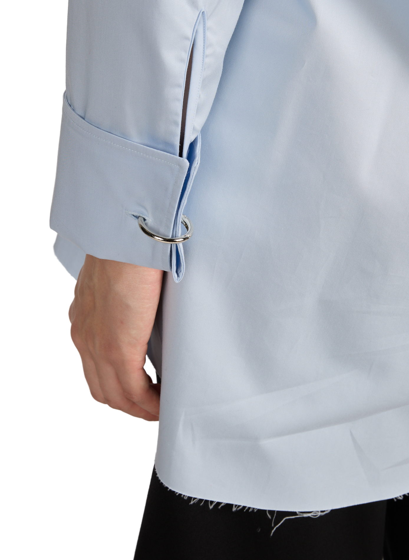 Chemise évasée avec ceinture MARQUES ALMEIDA Bleu