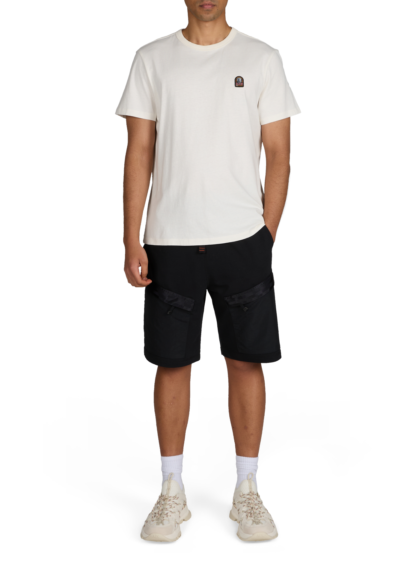 Round-neck cotton Elio T-shirt PARAJUMPERS White