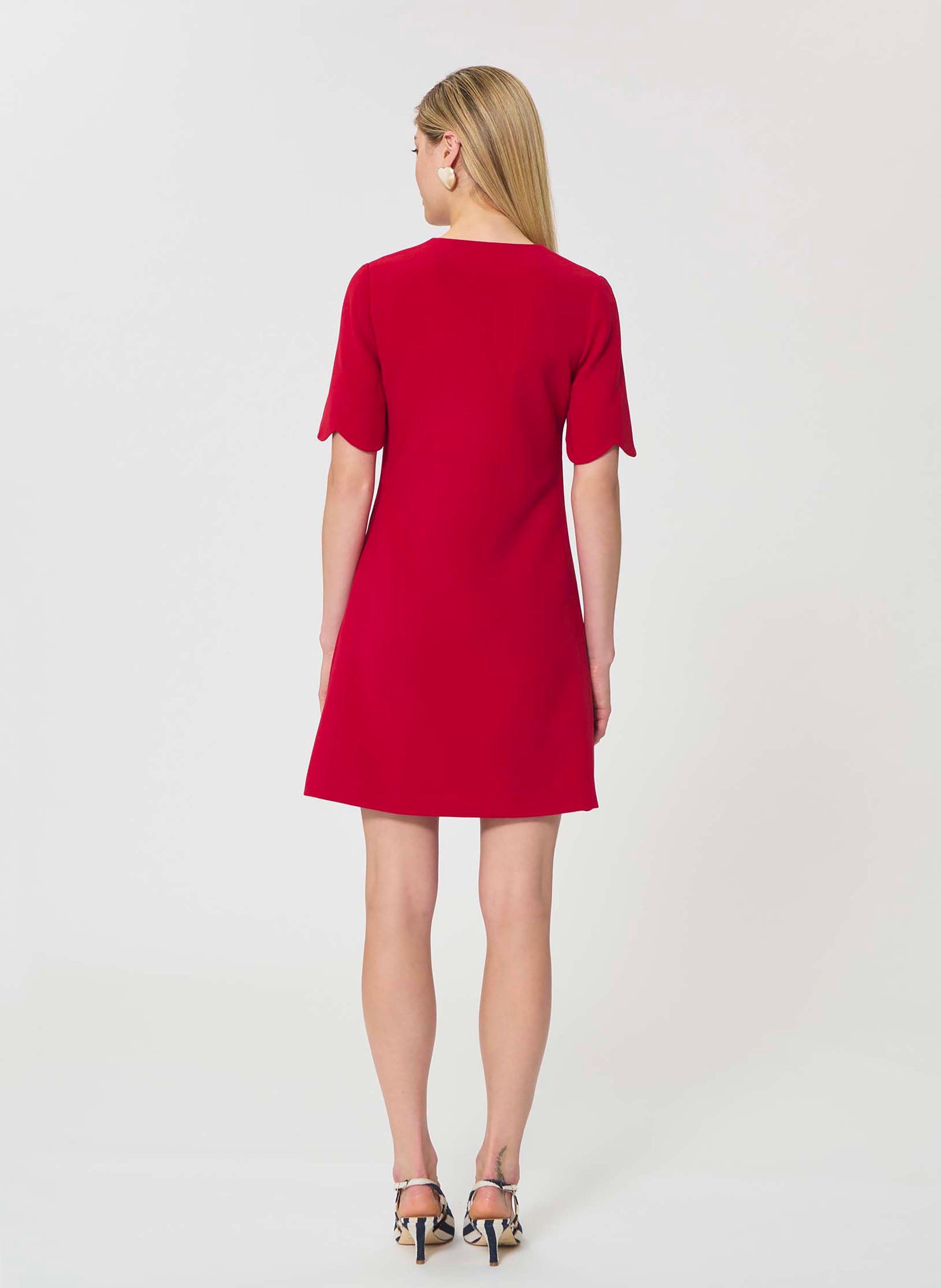 Robe romelina TARA JARMON Rouge