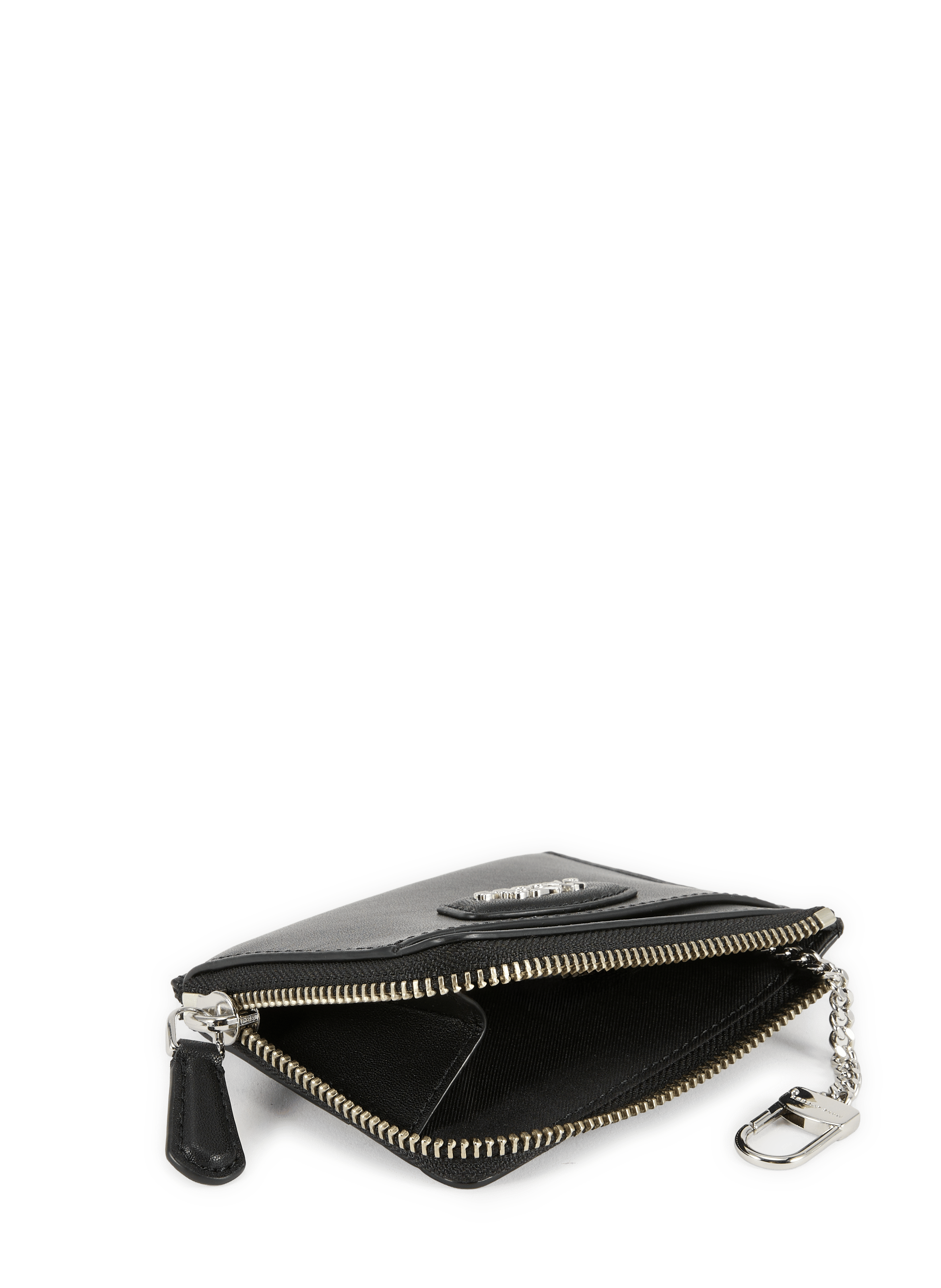Top Zip leather coin purse MARC JACOBS Black