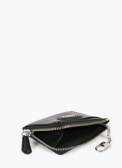 Porte monnaie Top Zip en cuir