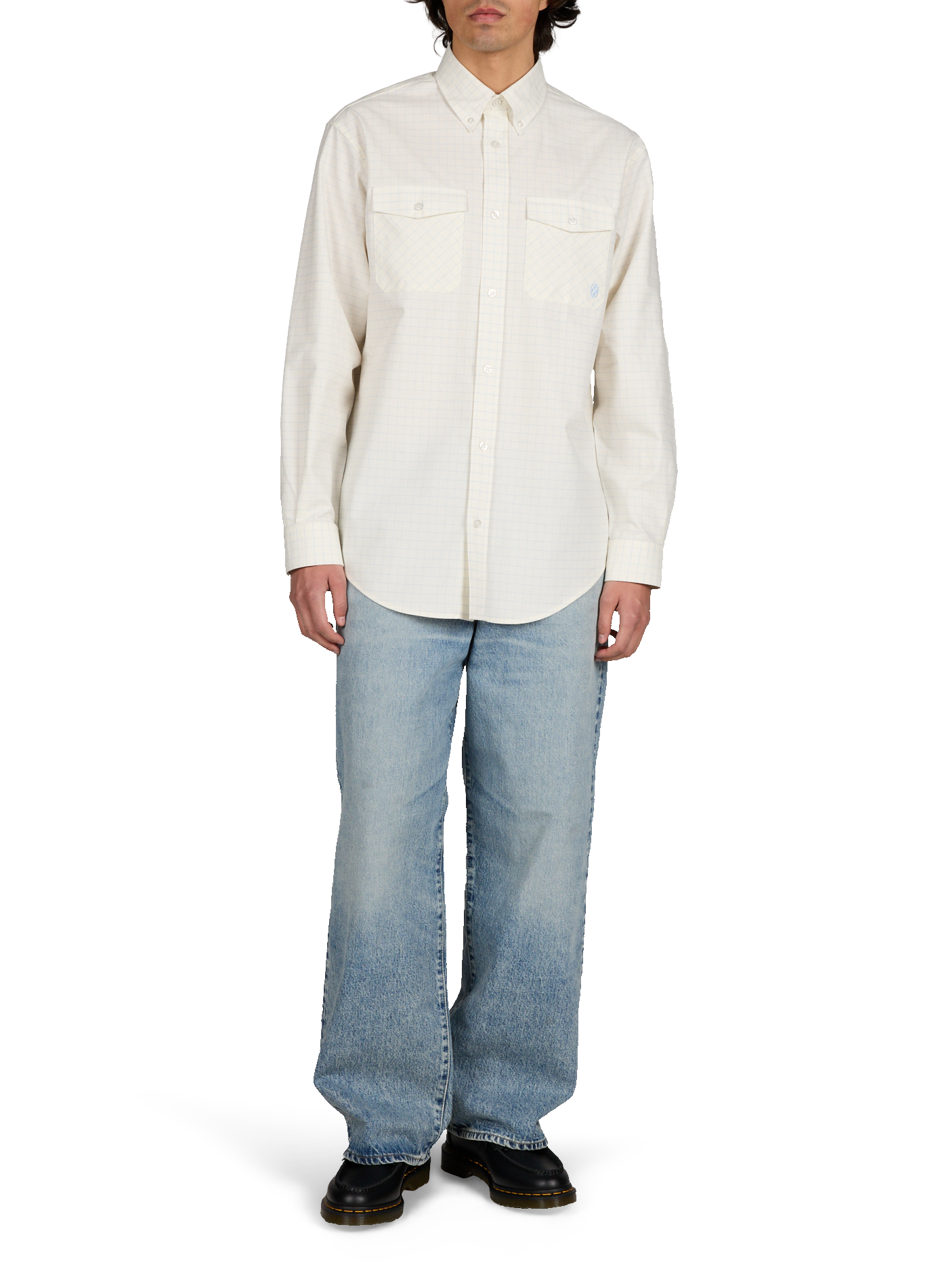 Camicia in cotone DROLE DE MONSIEUR Blu