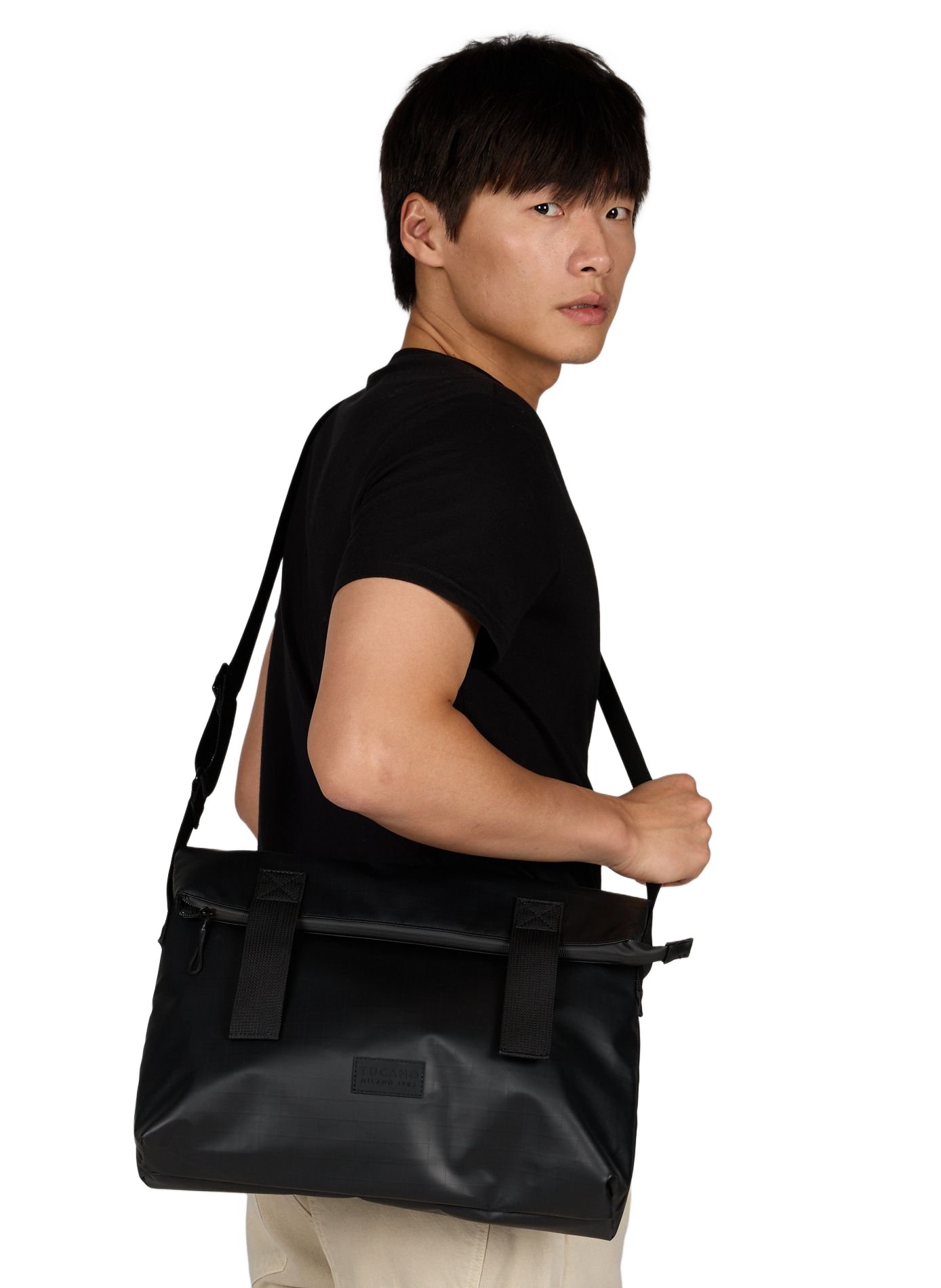 Fold sign messenger work bag TUCANO Black