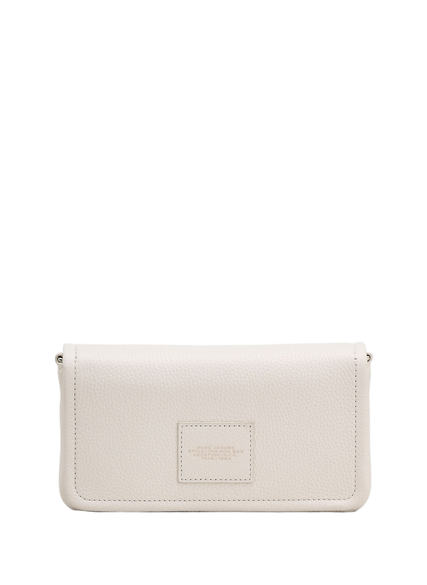 Bolso bandolera de cuero MARC JACOBS Blanco