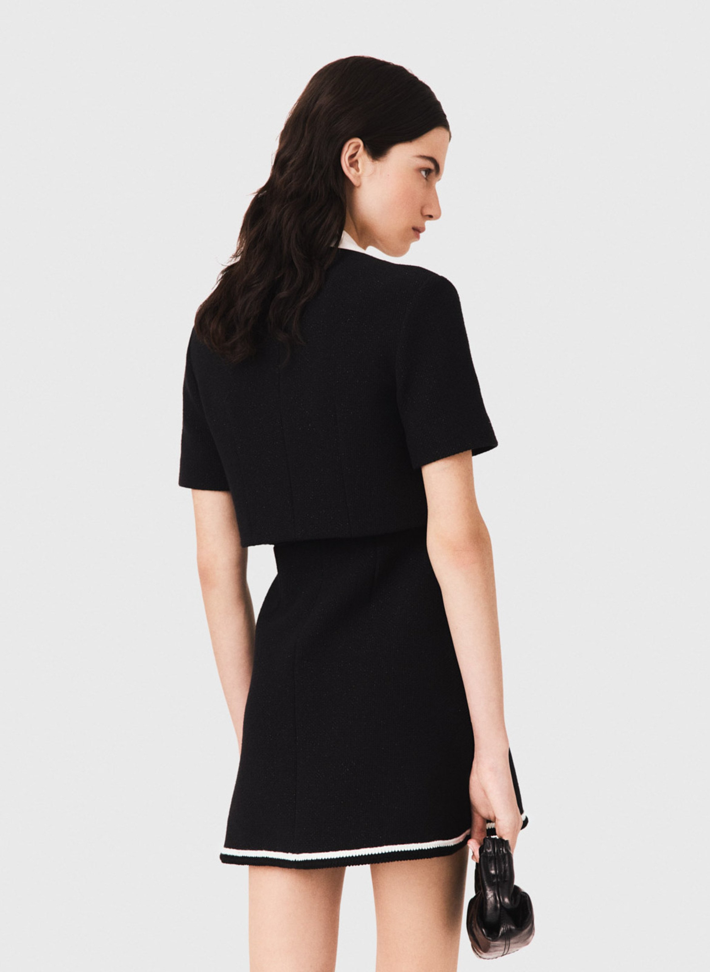 Robe courte MAJE Noir