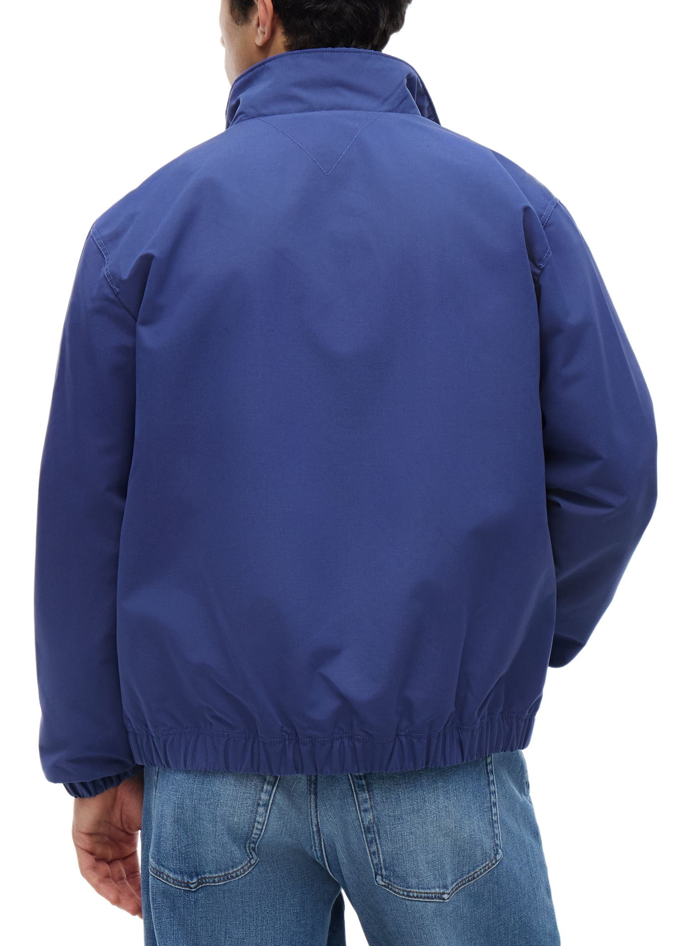 Straight jacket with high collar | Blue TOMMY HILFIGER Men