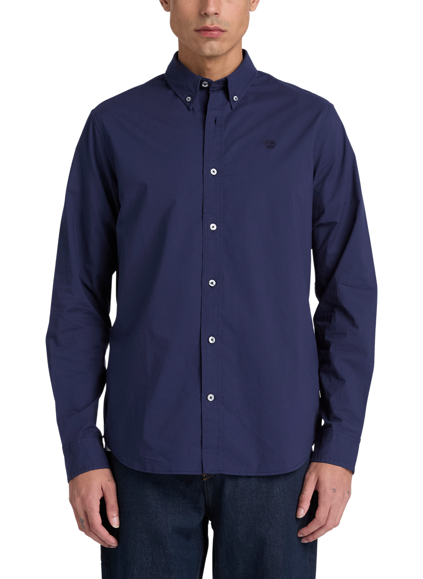 Camicia slim in cotone TIMBERLAND Blu