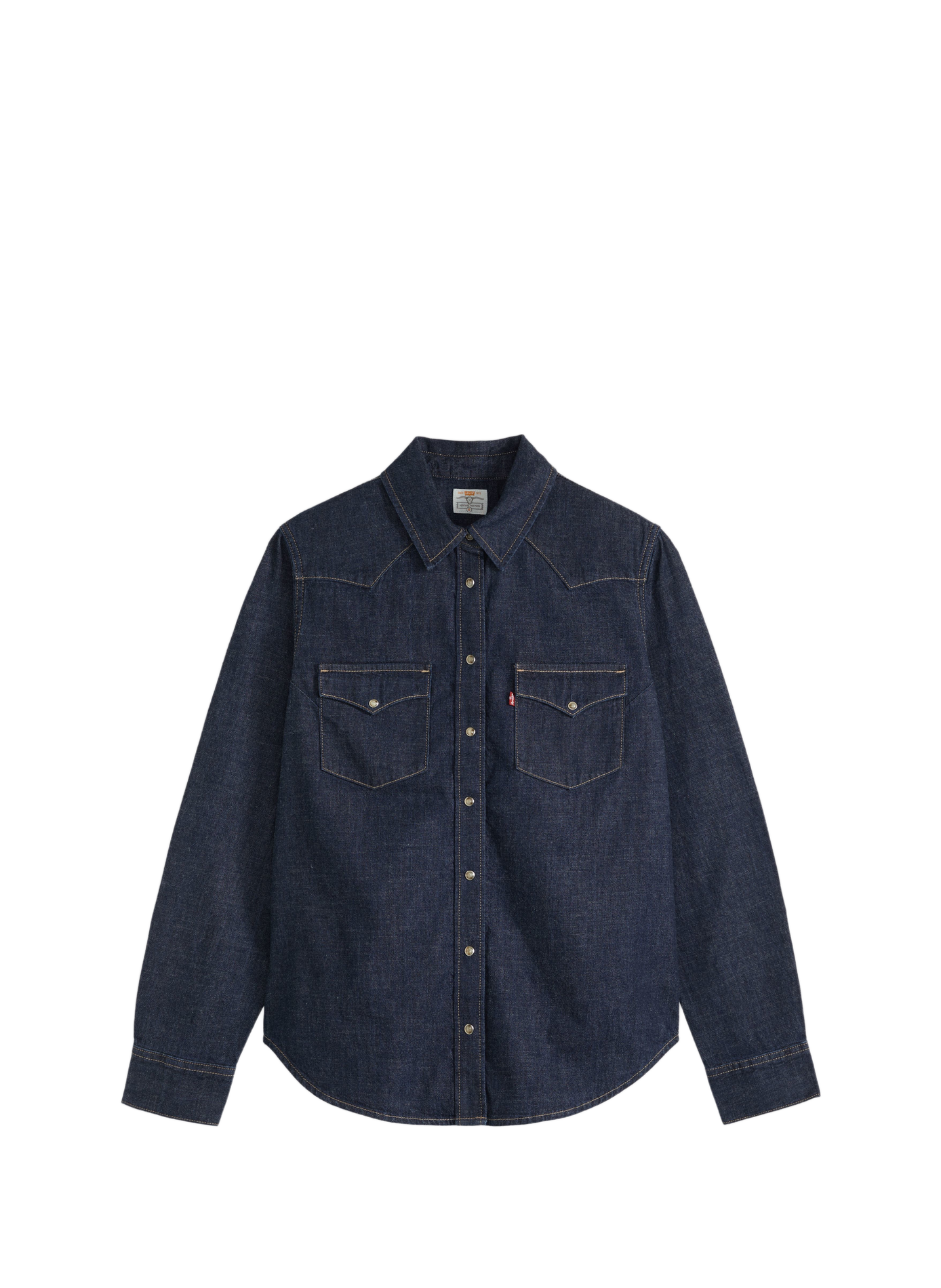 Overhemd Heritage Western van katoenen denim LEVI'S Blauw