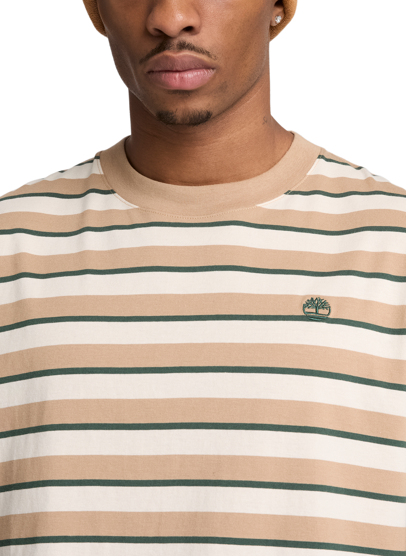 Round neck T-shirt TIMBERLAND Beige