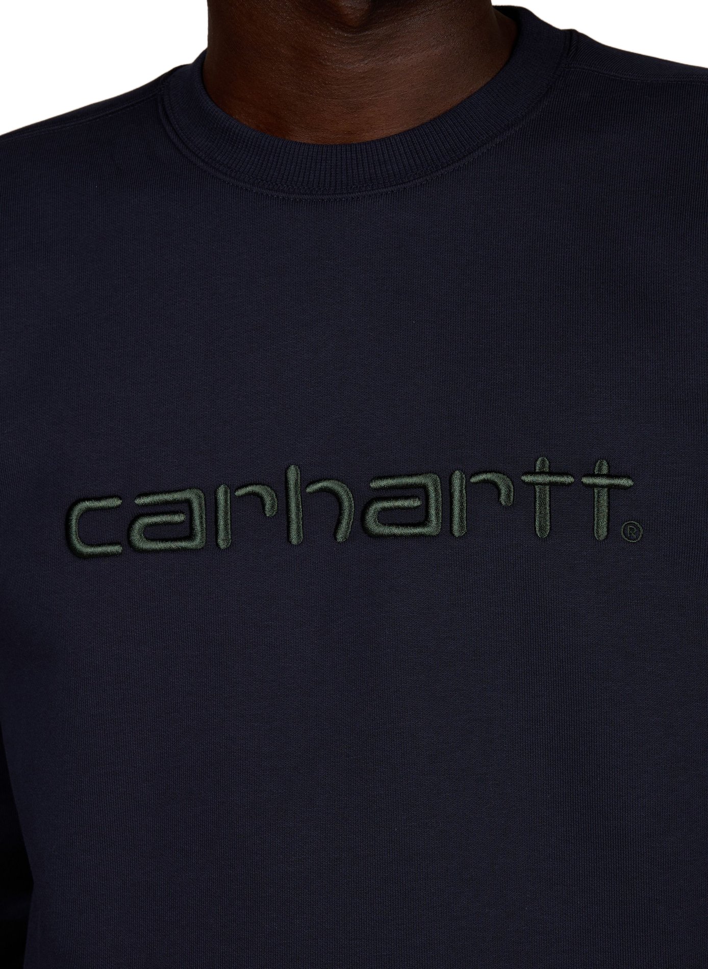 Loose-fitting cotton-blend sweatshirt CARHARTT WIP Blue