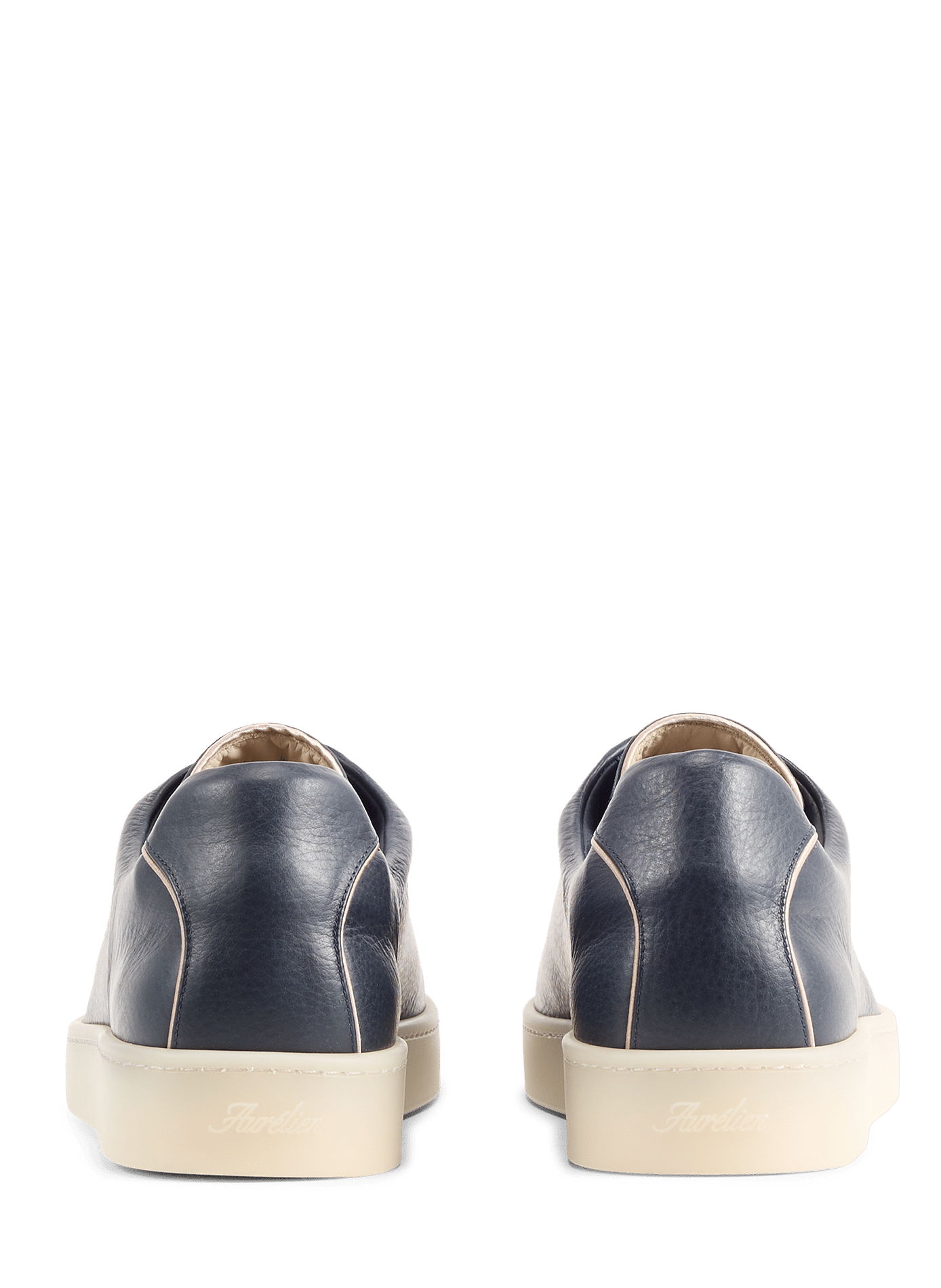 Leren sneakers AURELIEN Blauw