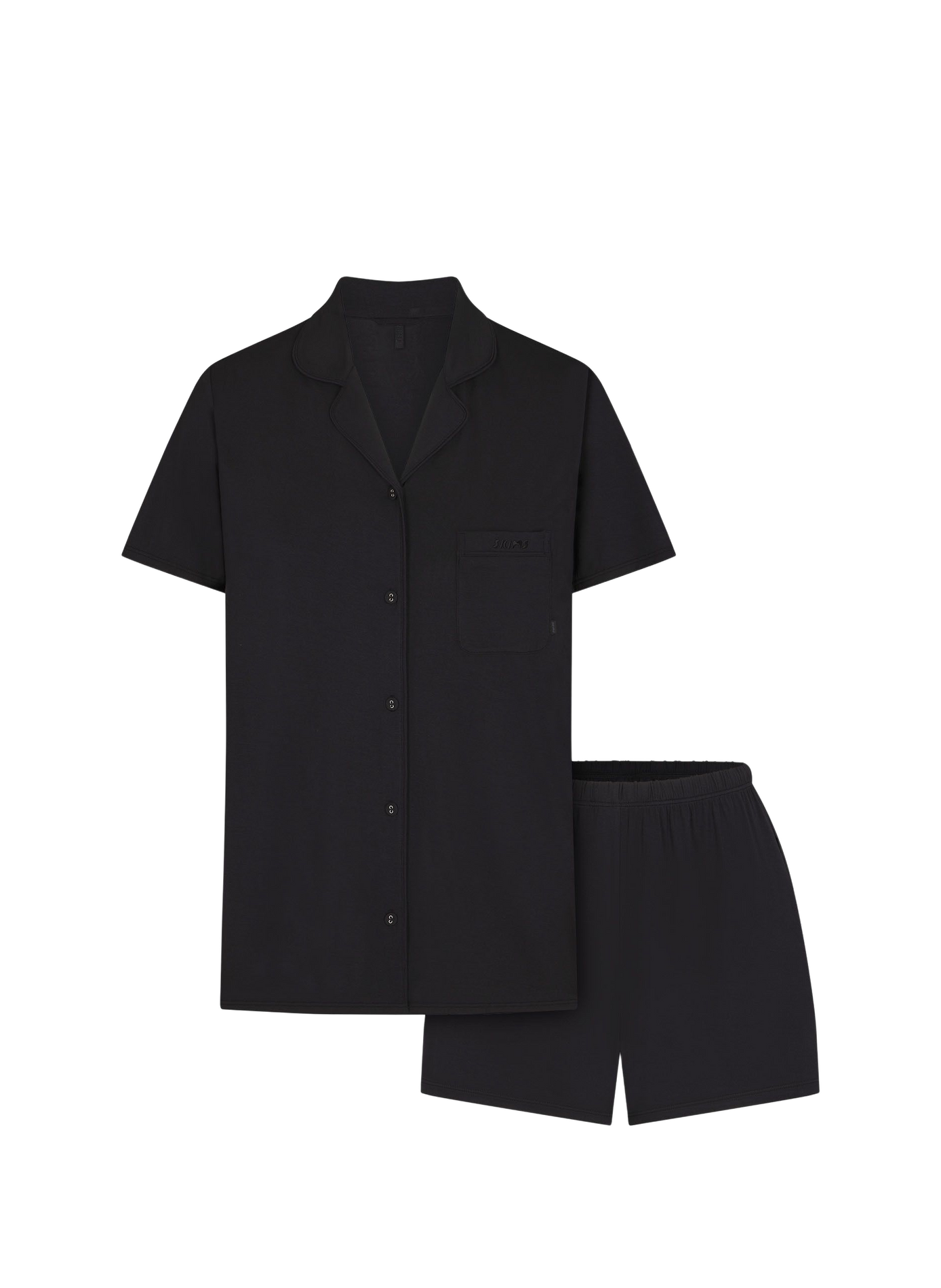 Ensemble de pyjama court SKIMS Noir