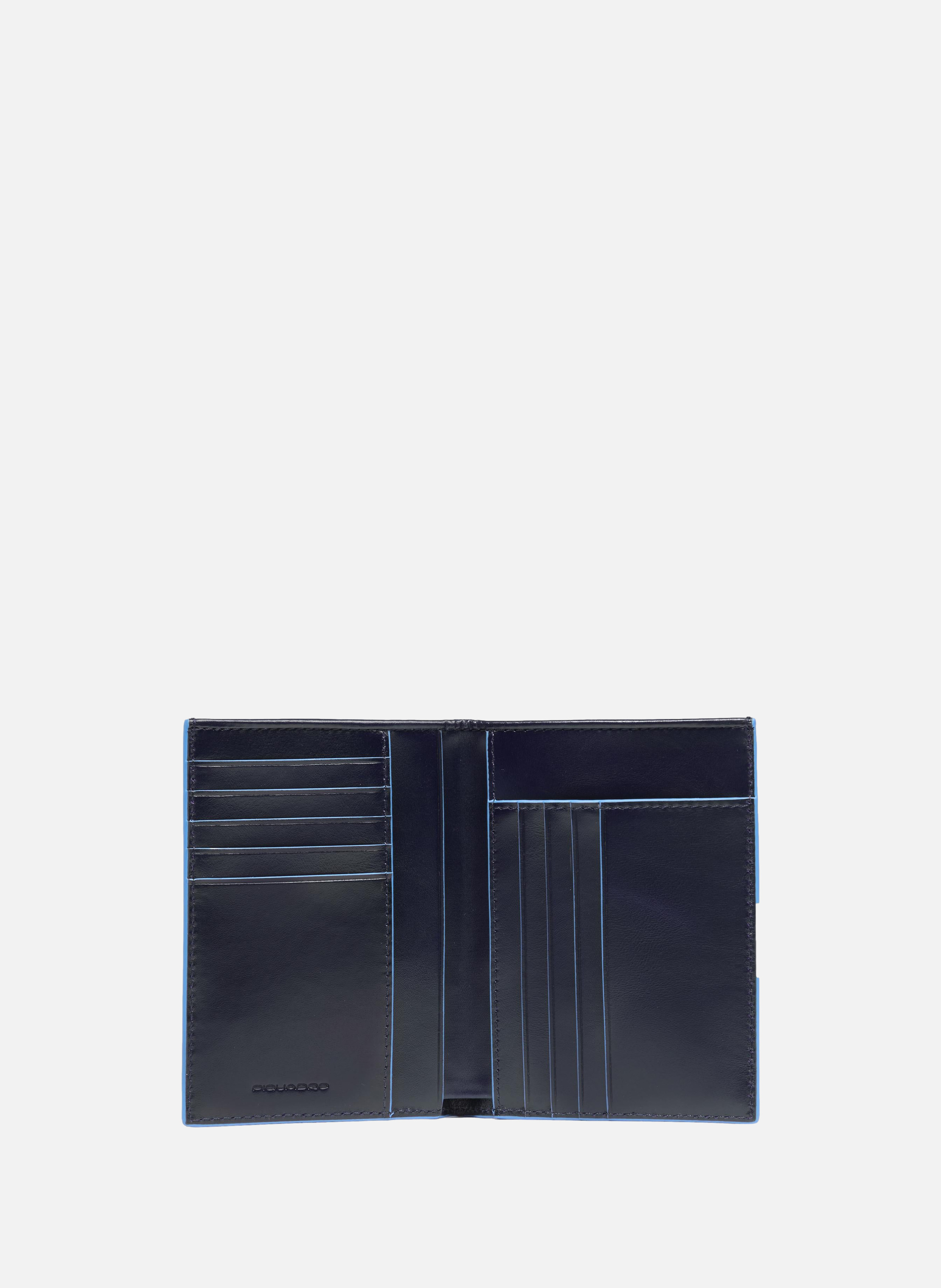 Portefeuille homme vertical PIQUADRO Bleu