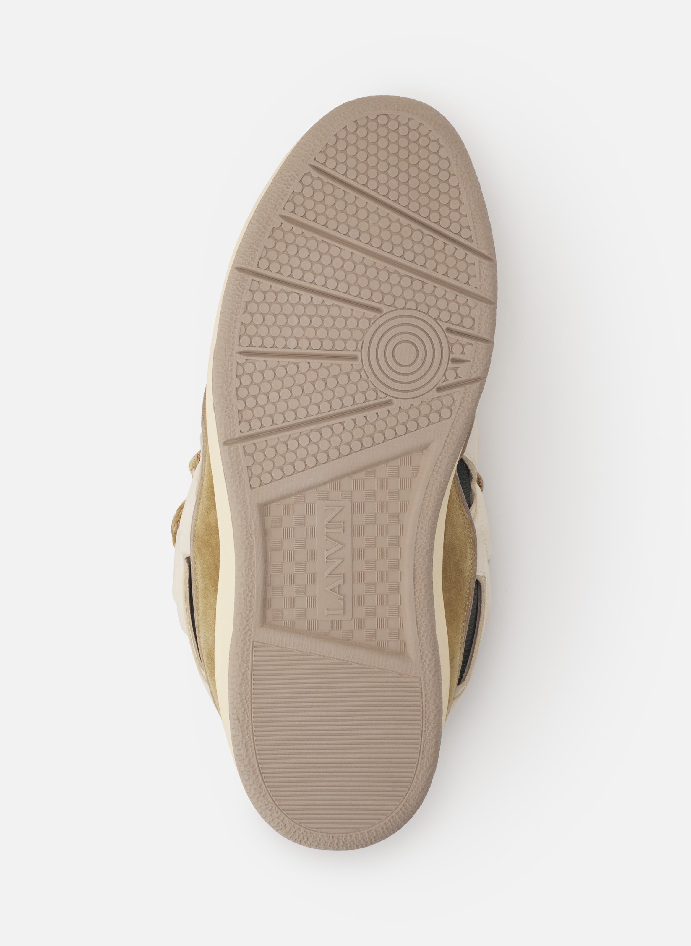 Sneakers curb en cuir LANVIN Blanc