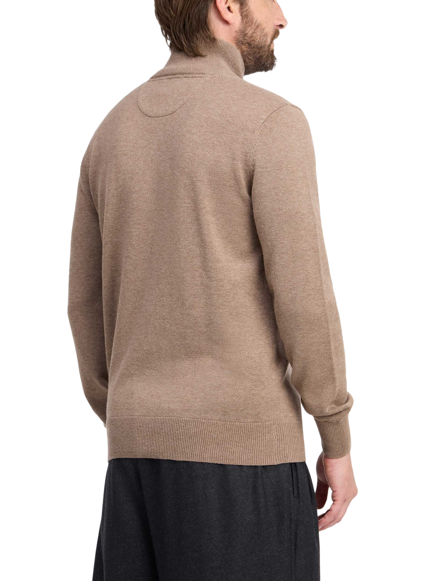 Gilet col montant  | Bruin EDEN PARK Heren